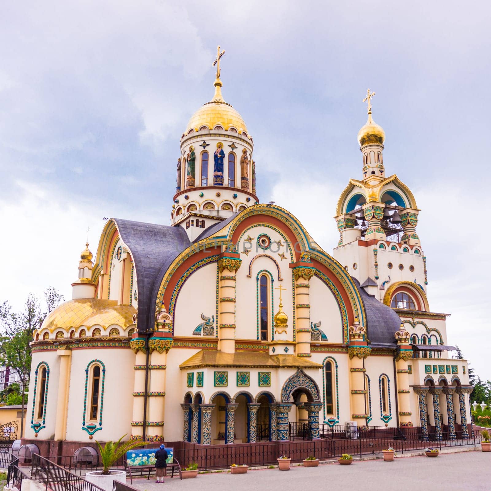 Sochi, Russia - MAY 14, 2016: SSt. Prince Vladimir Cathedral in Sochi, Russia