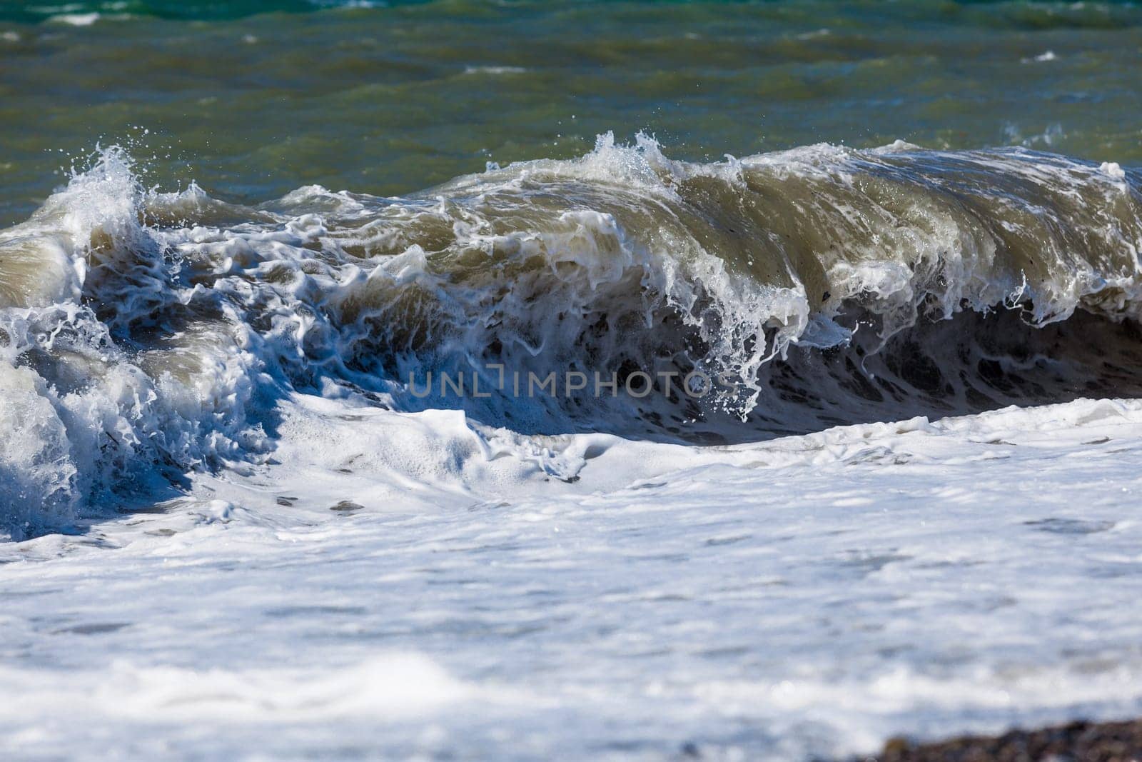 Background waves of the sea.  Beautiful waves