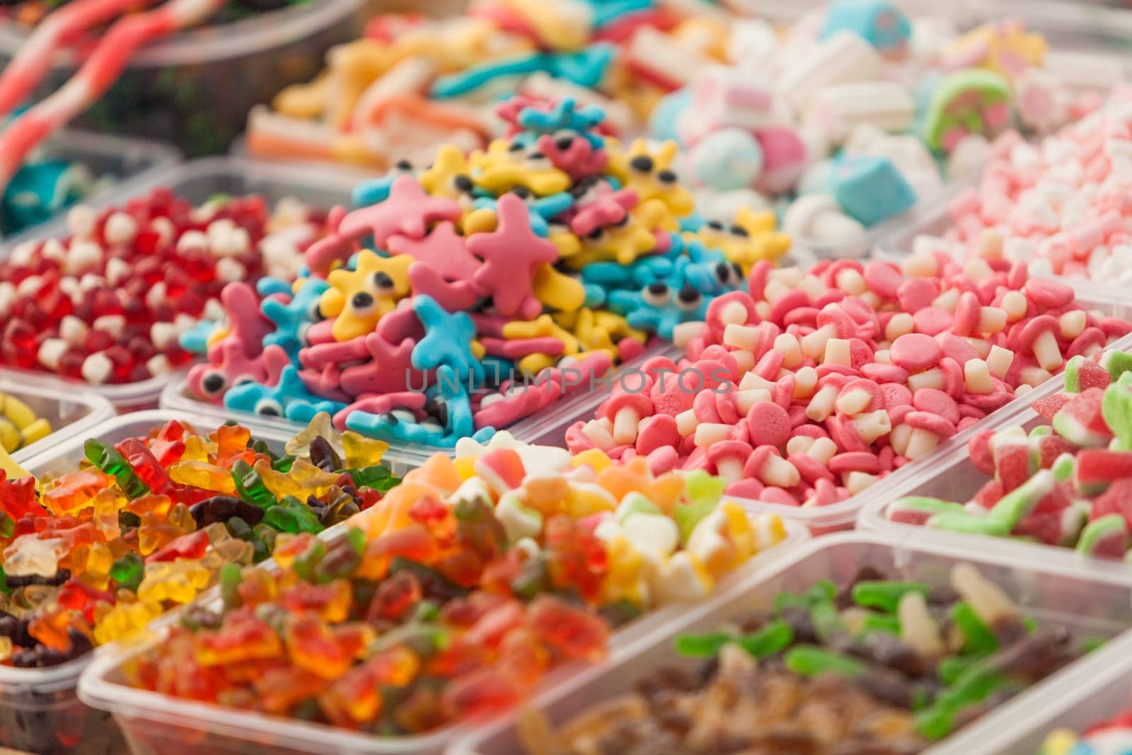 colorful candies  background. colorful fruit bonbon. jelly candies