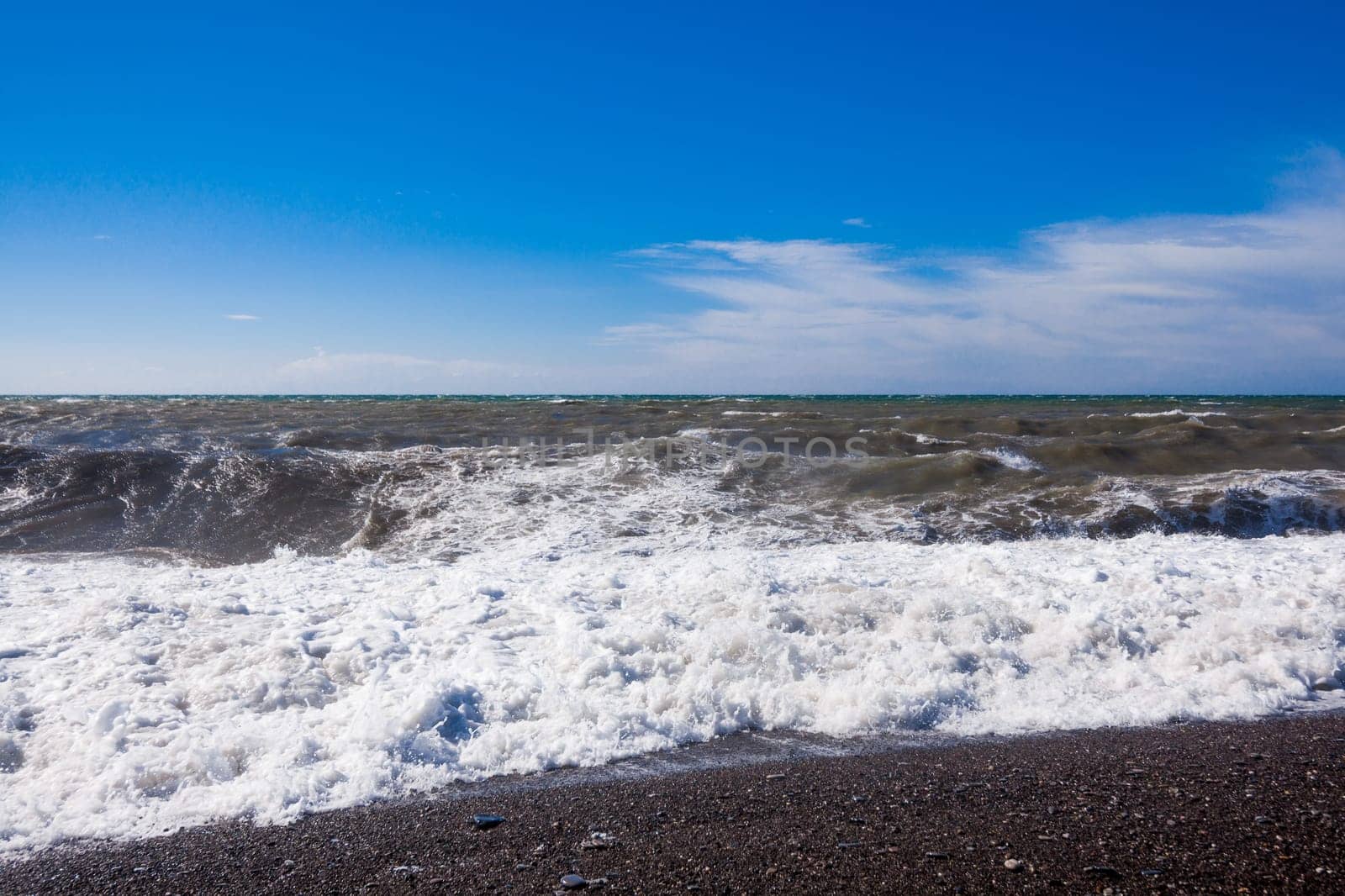 Background waves of the sea.  Beautiful waves