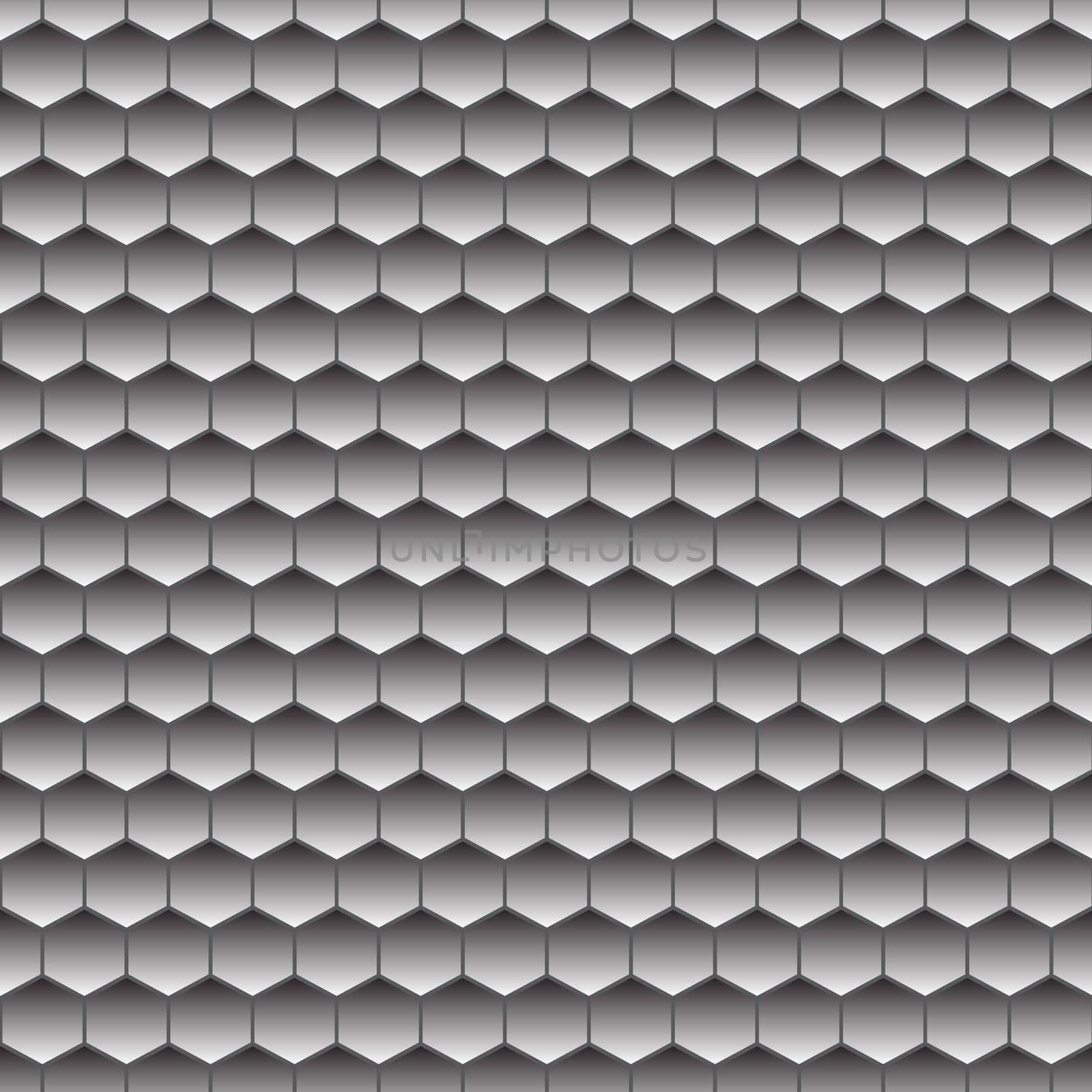 White texture pattern. Clear honeycomb design. Vector eps10
