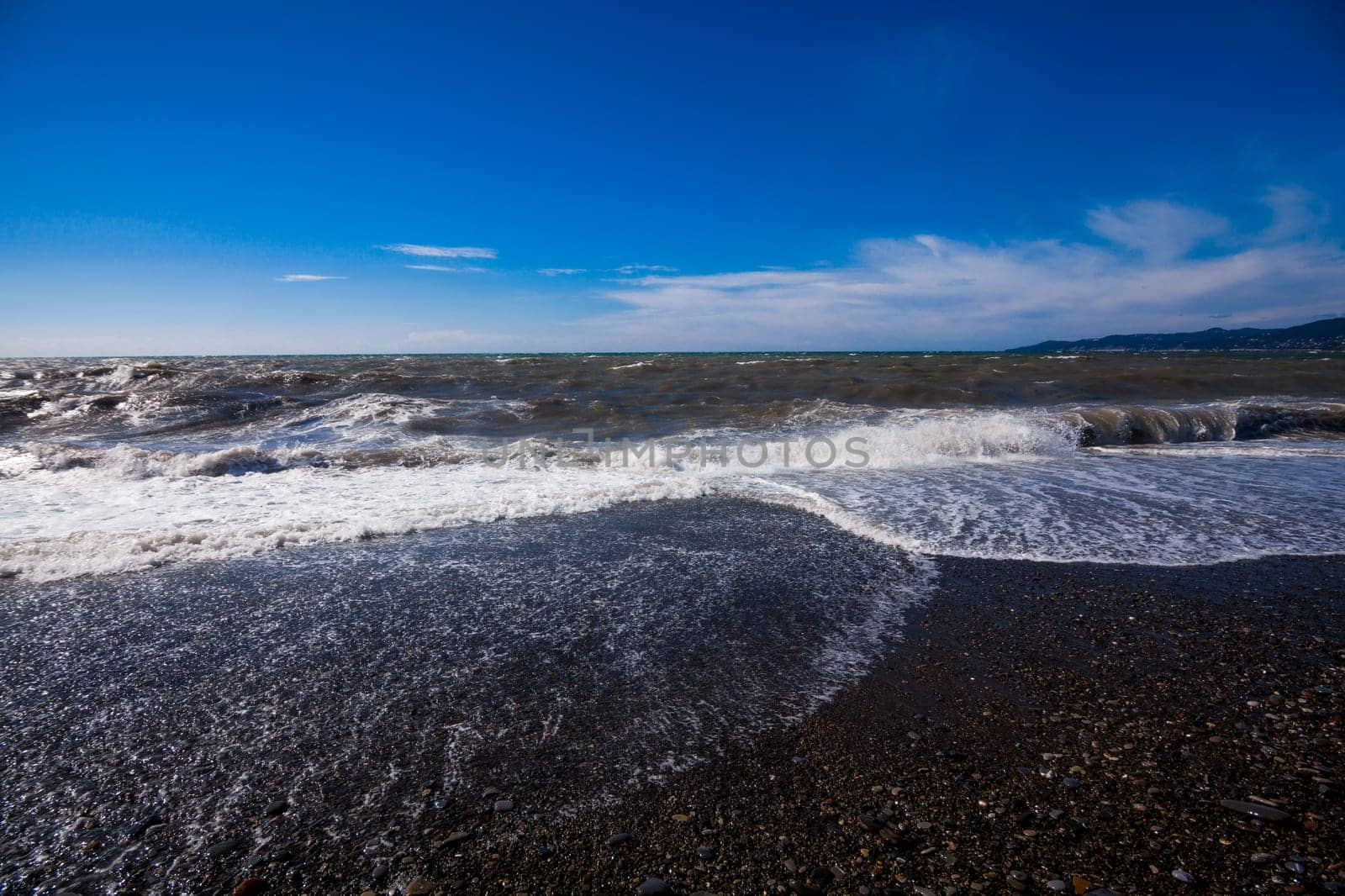 Background waves of the sea.  Beautiful waves