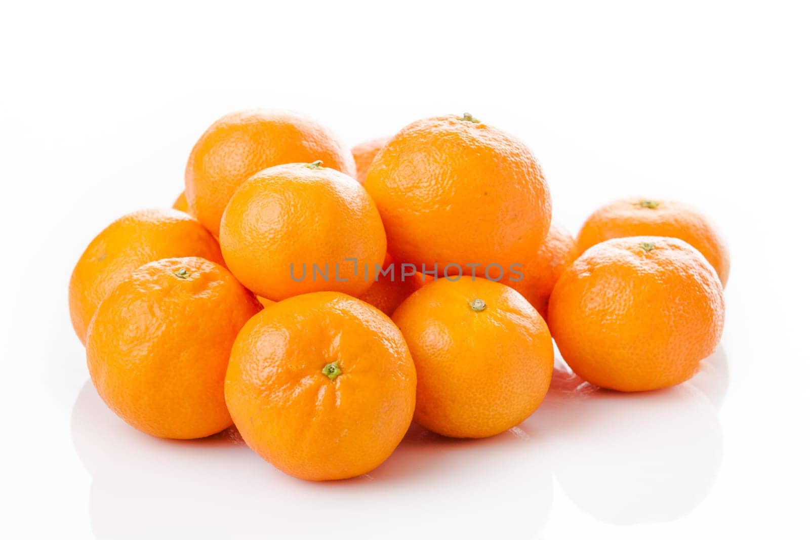 clementine  isolated.  mandarin.  orange. tangerine