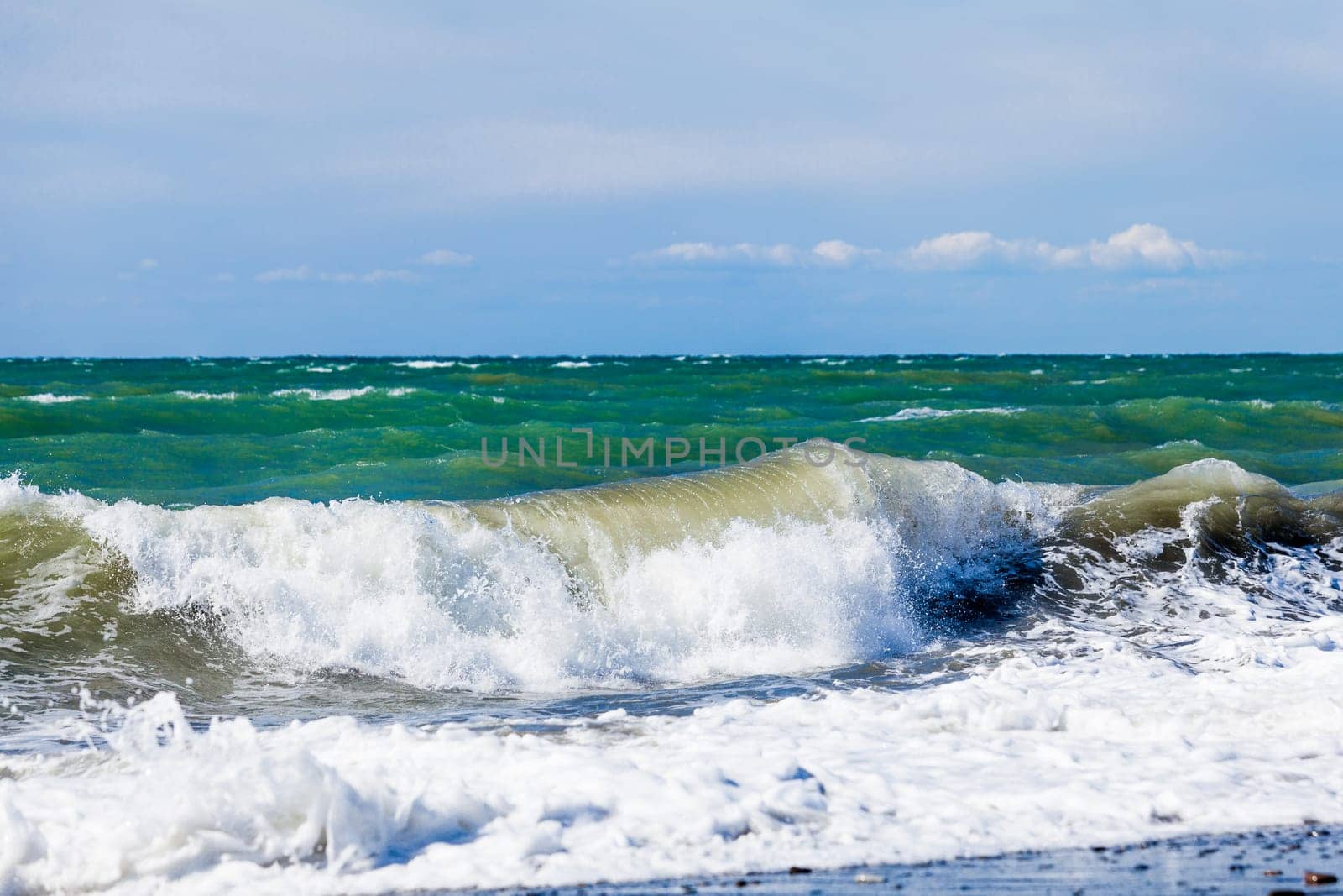 Background waves of the sea.  Beautiful waves