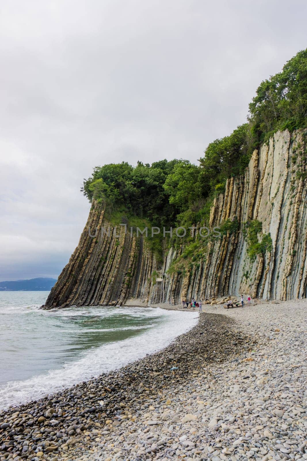 Rock Kiseleva, natural landmark, Tuapse, Russia
