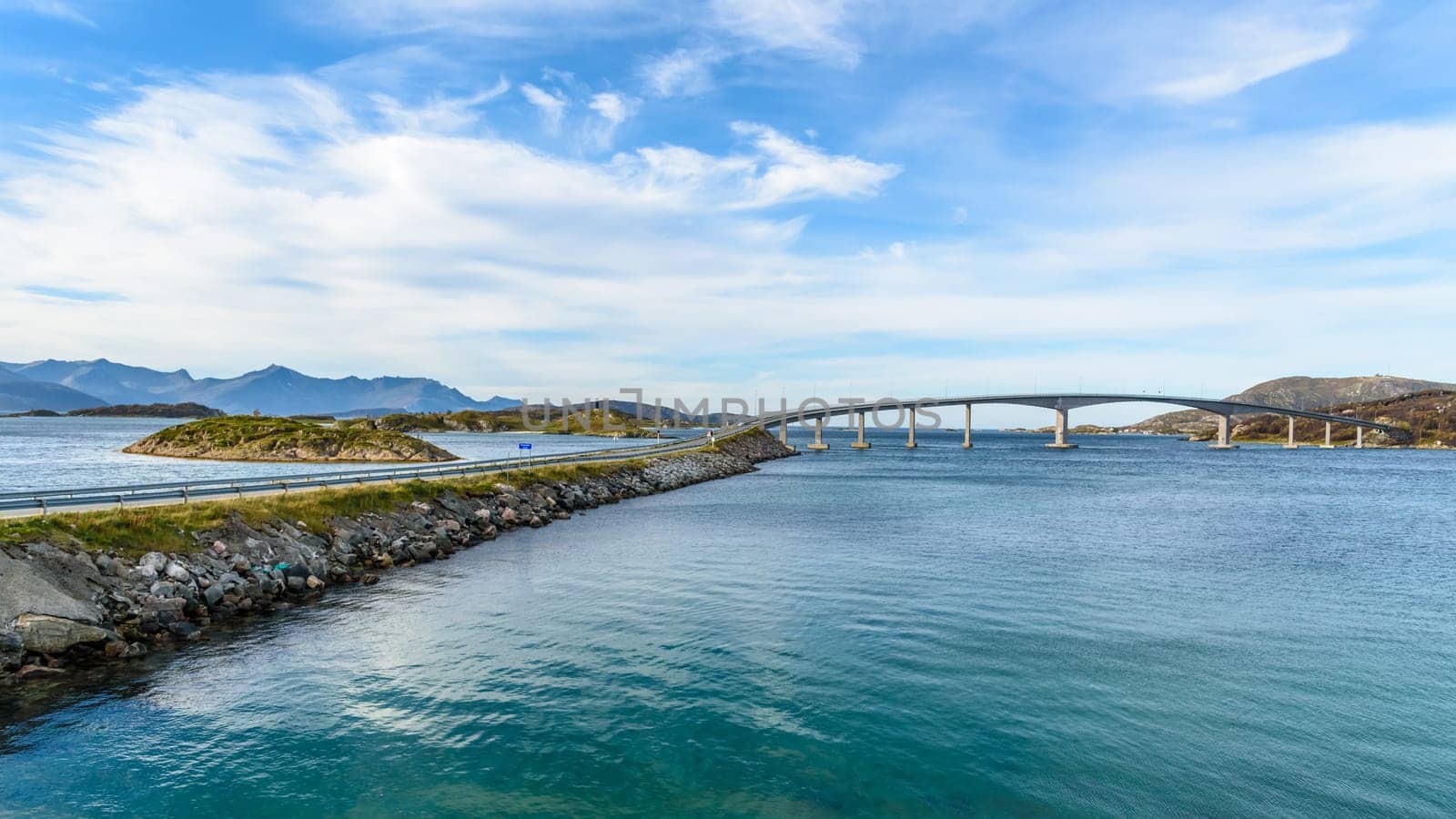 Bridge to the Sommaroy island, Tromso, Norway, Scandinavia