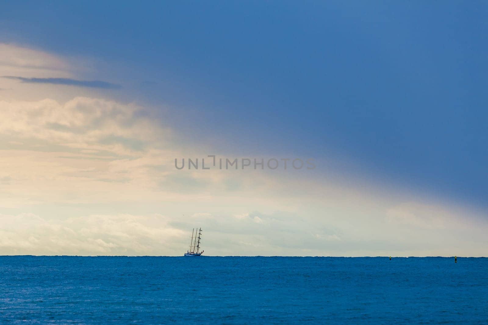 ship at sea
