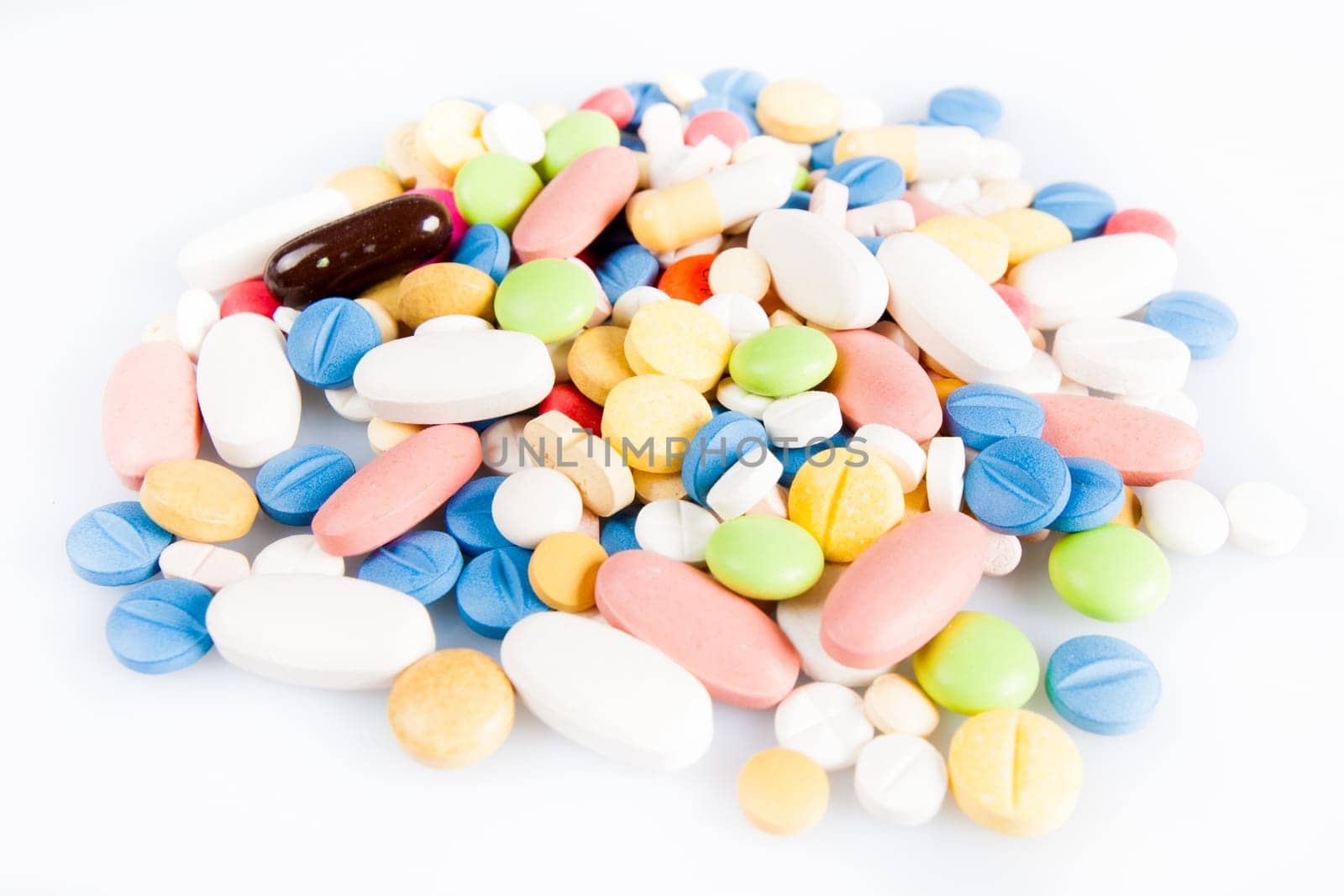 Colorful pills