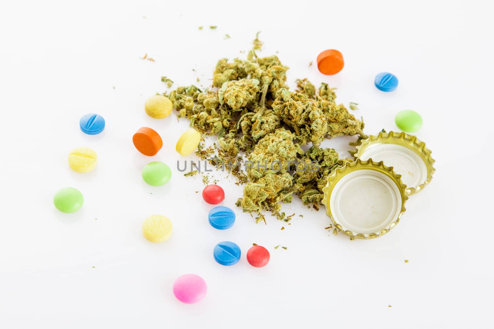Illegal drugs. Narcotic drugs