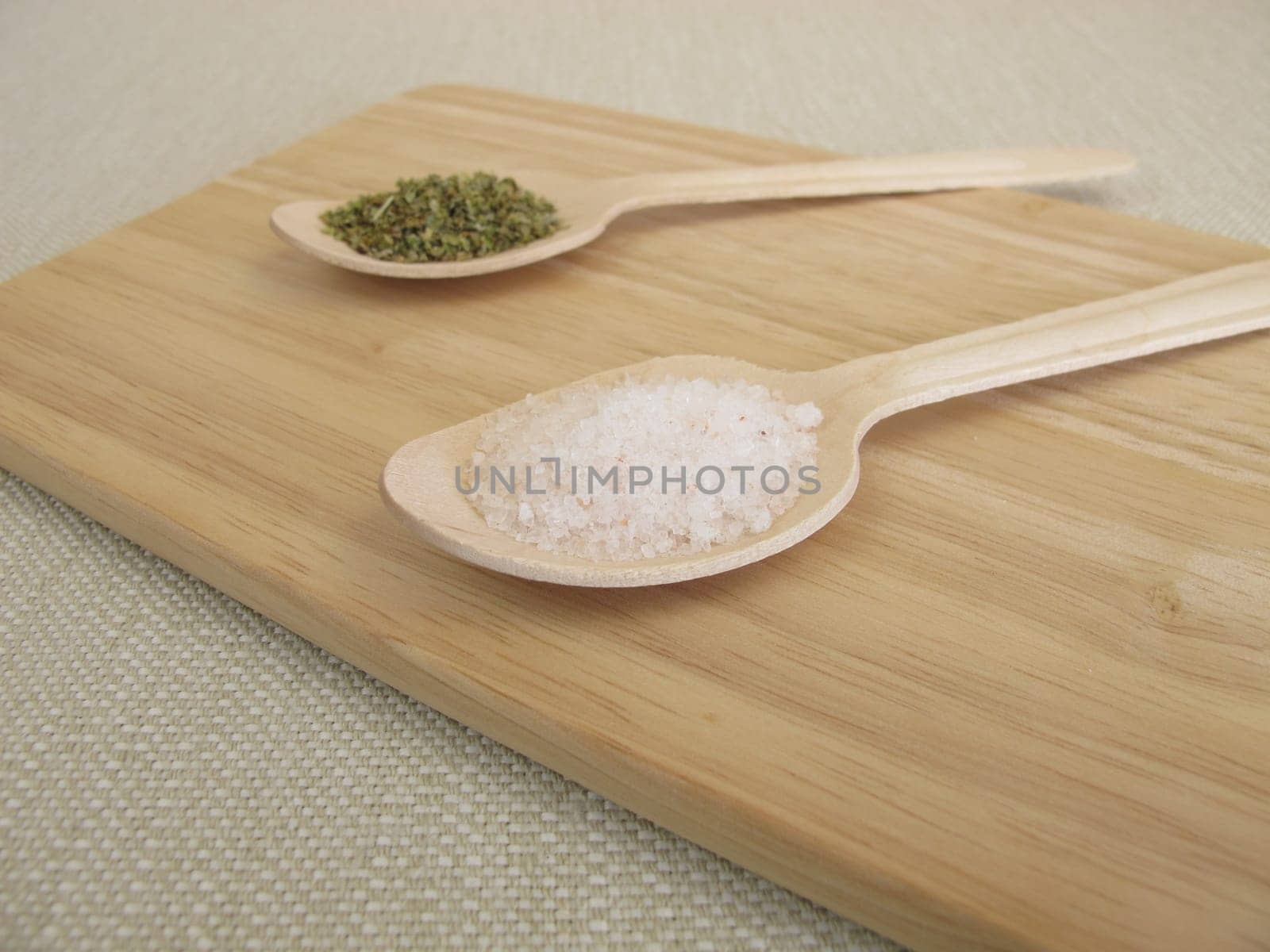 Replace salt with herbs
