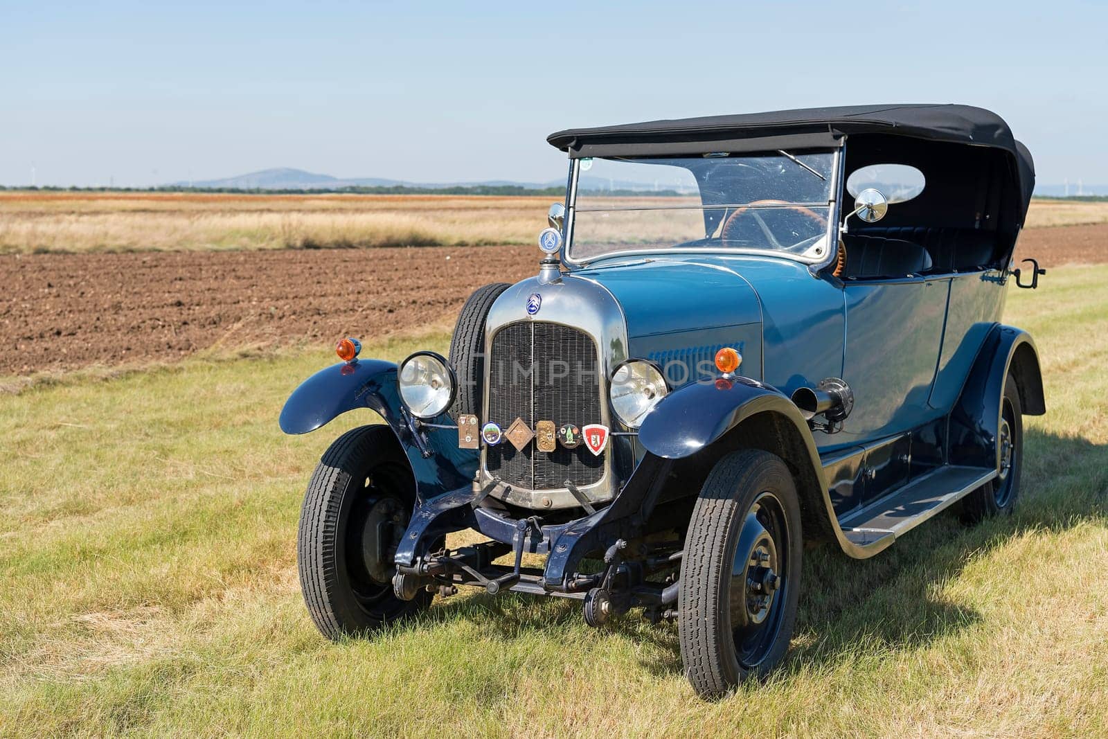 Oldtimer Citroen B10,Torpedo Commerciale,year of construction 1925. 4-cylinder in-line engine,displacement 1470 ccm,20 hp,all-steel body