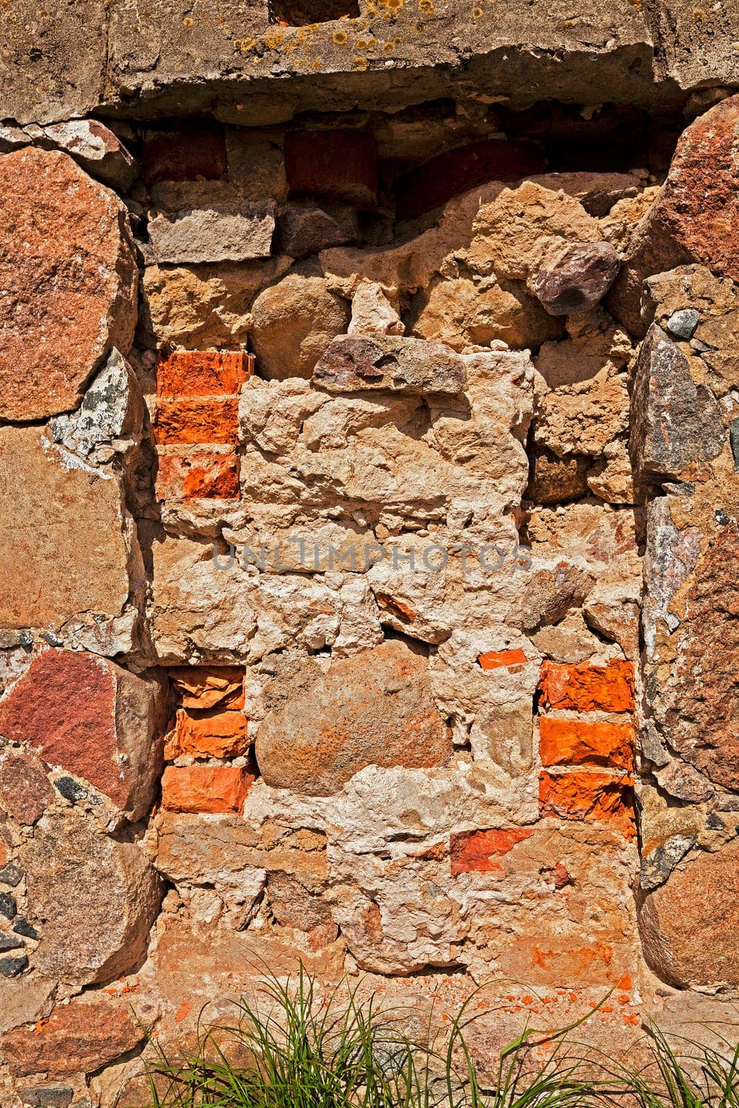 the ancient building in which doors were immured. belarus