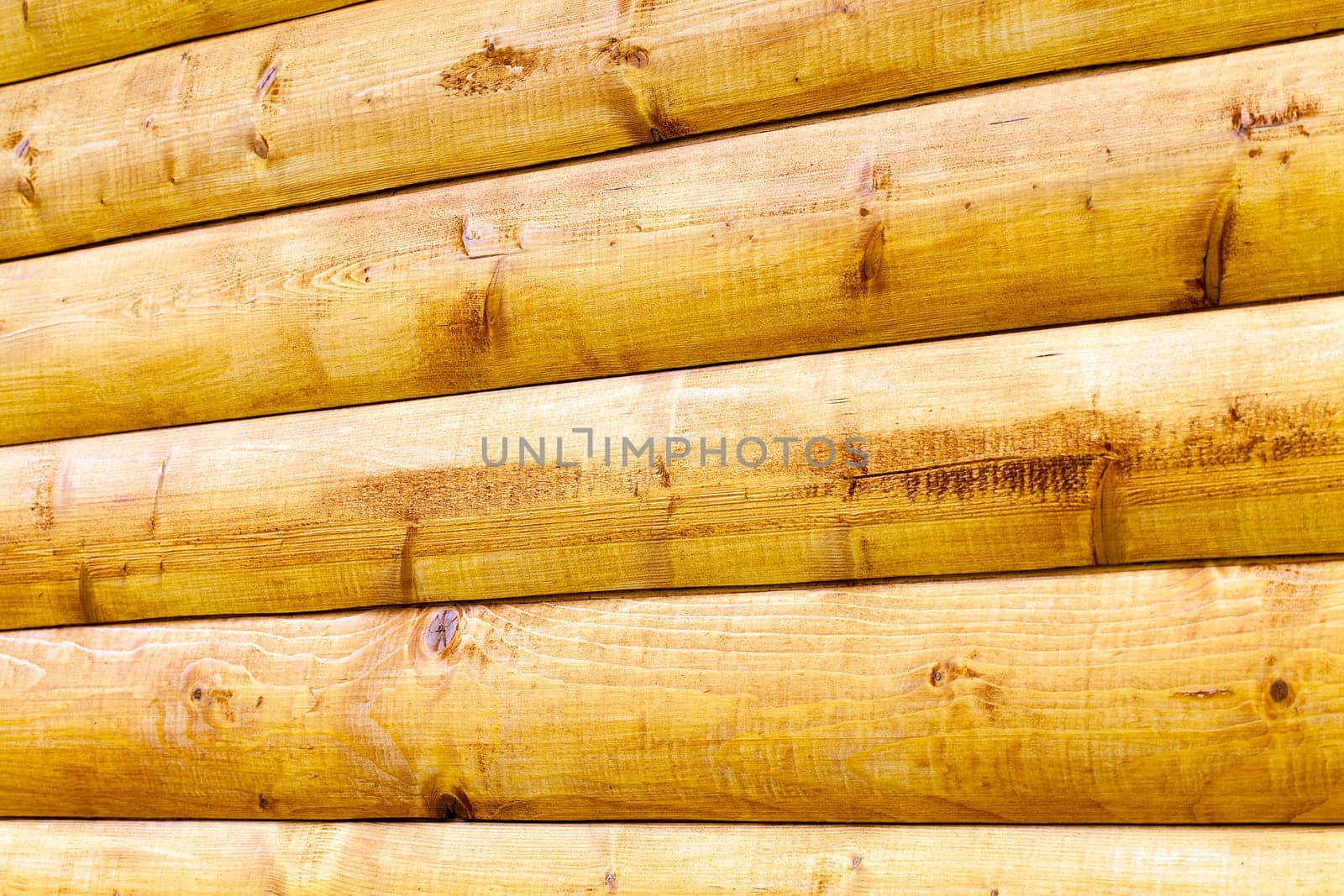 photographed close-up part of the wall of the building, made of wood