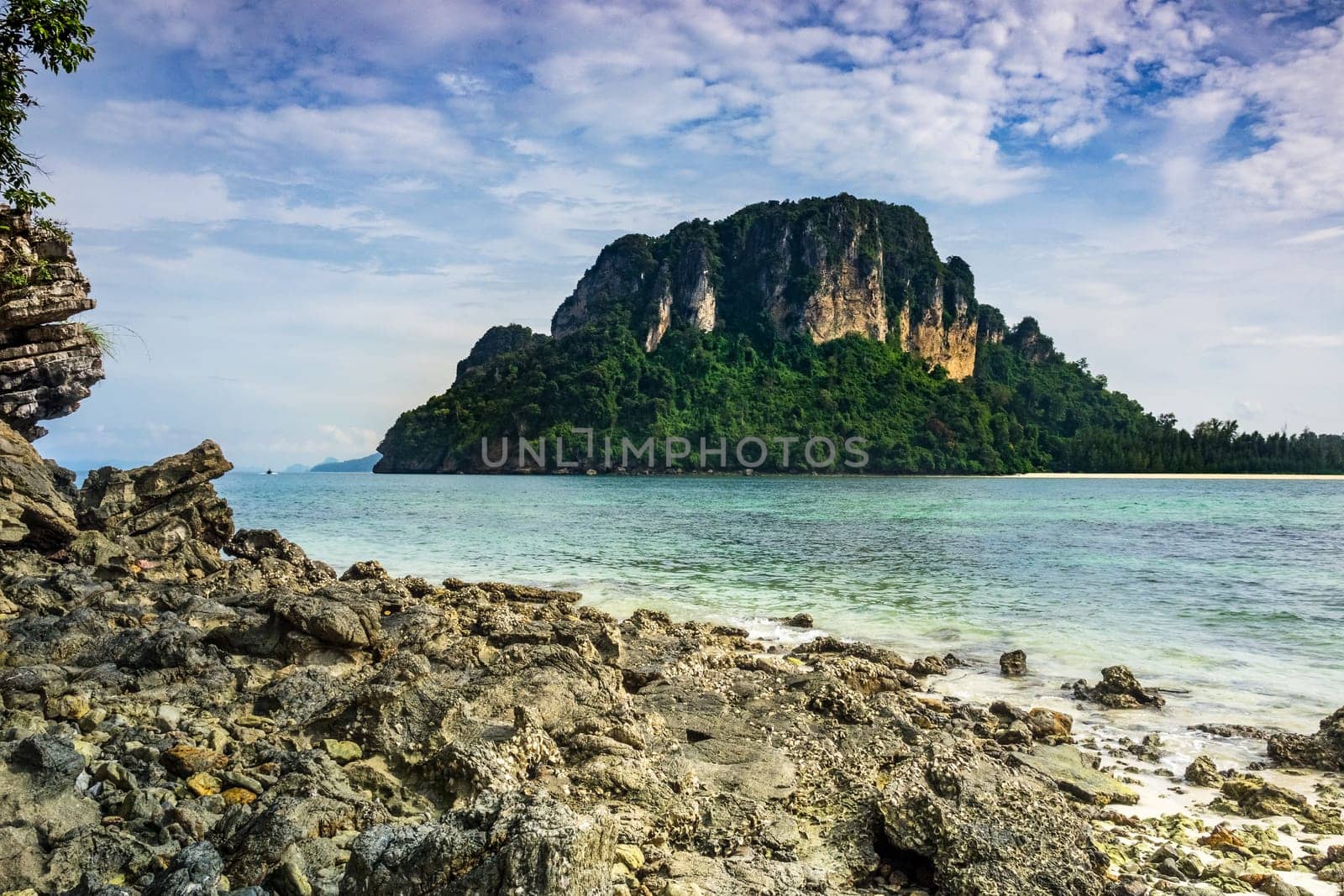 Island near Krabi,Thailand,tropical beach on Tup Island