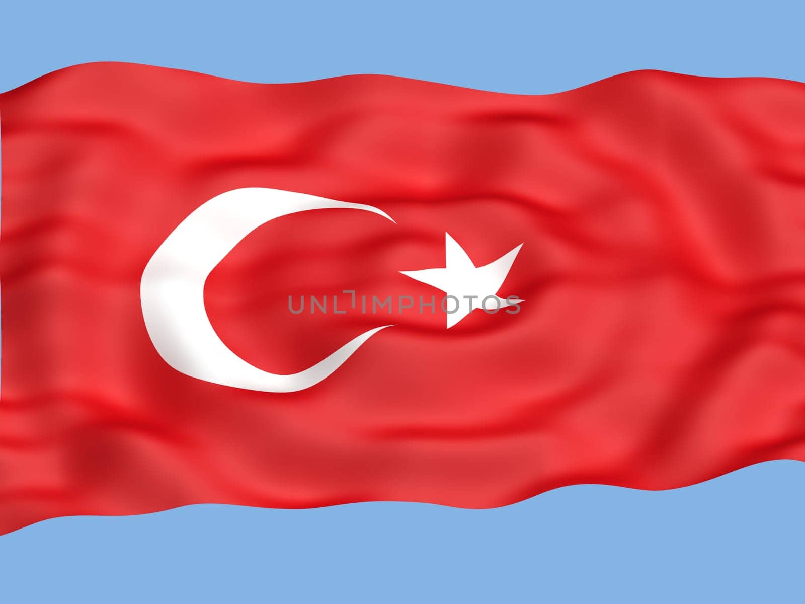 Flag of turkey