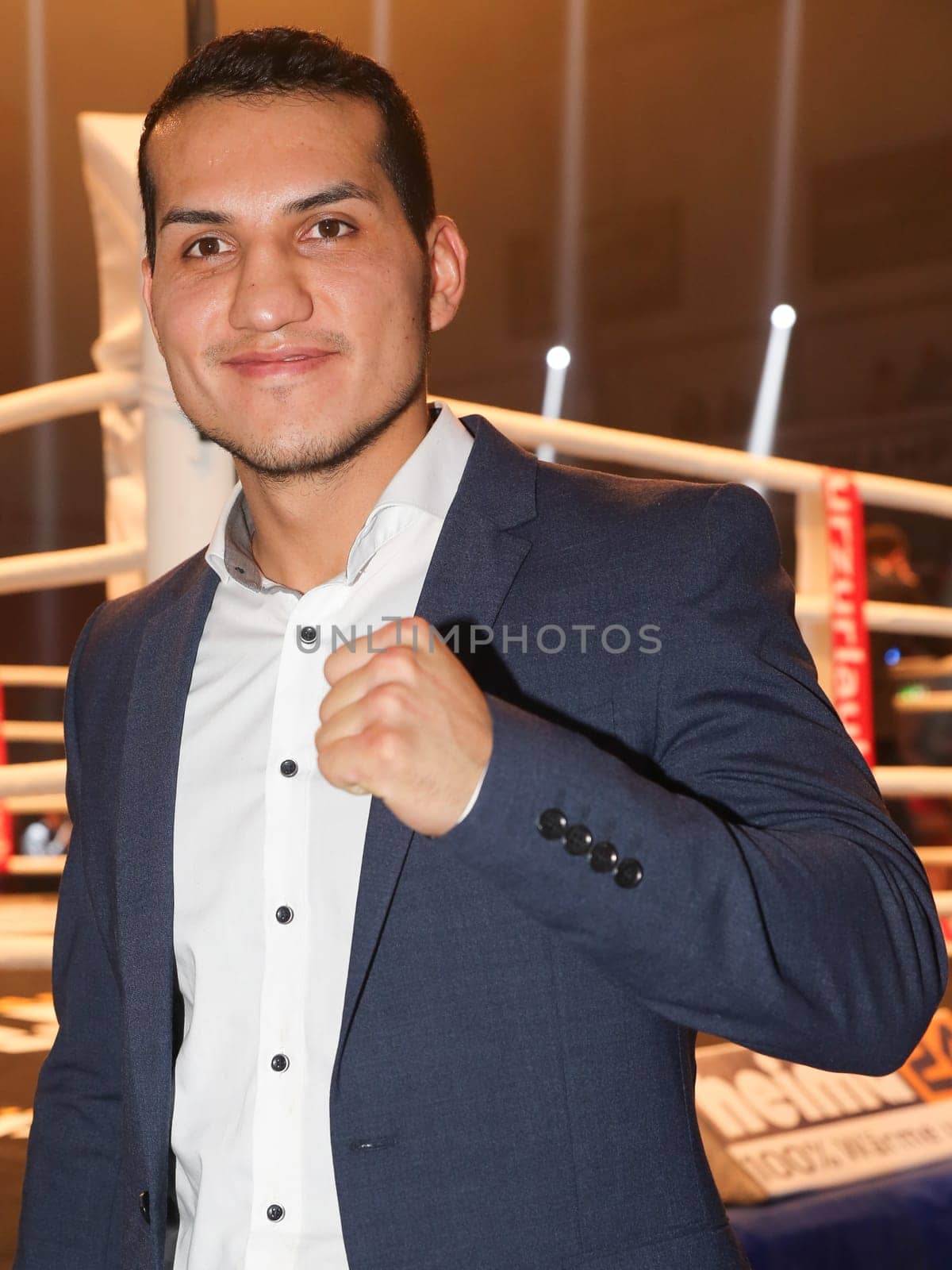 WBA - Interim World Champion in Light Middleweight Jack Culcay (Team Sauerland) at the WBA Super Middleweight World Championship fight Tyron Zeuge against Giovanni De Carolis on 05.11.2016 in the MBS-Arena Potsdam