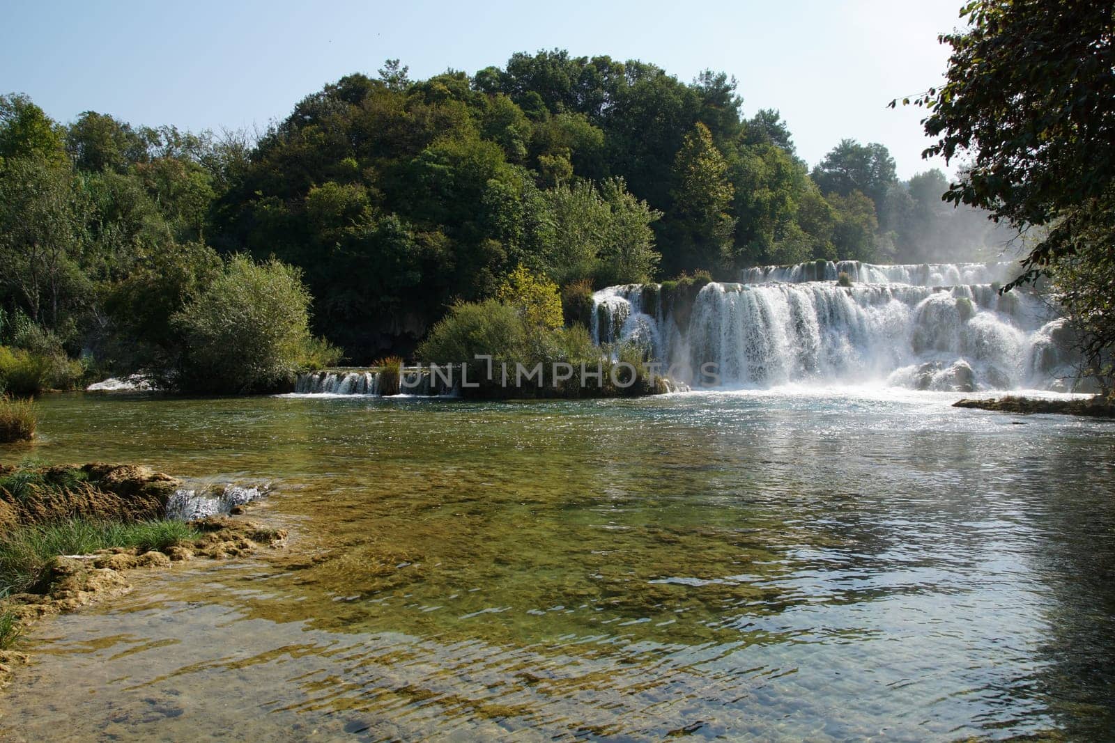 Krka Waterfalls in Croatia