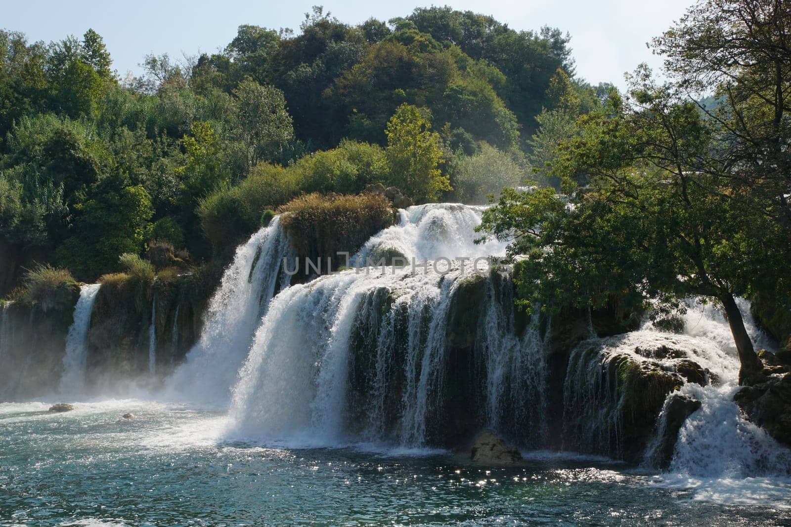 Krka Waterfalls in Croatia