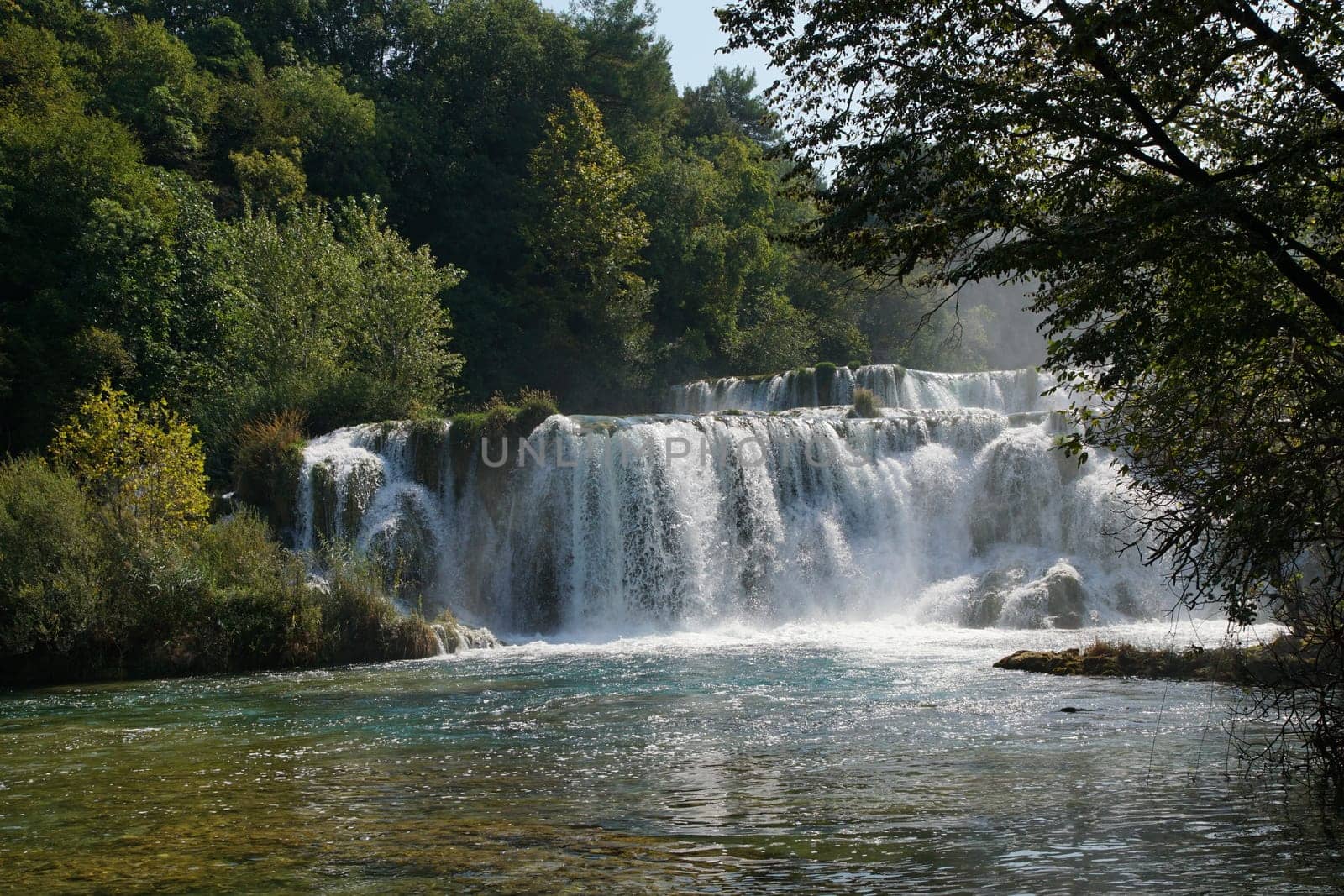 Krka Waterfalls in Croatia