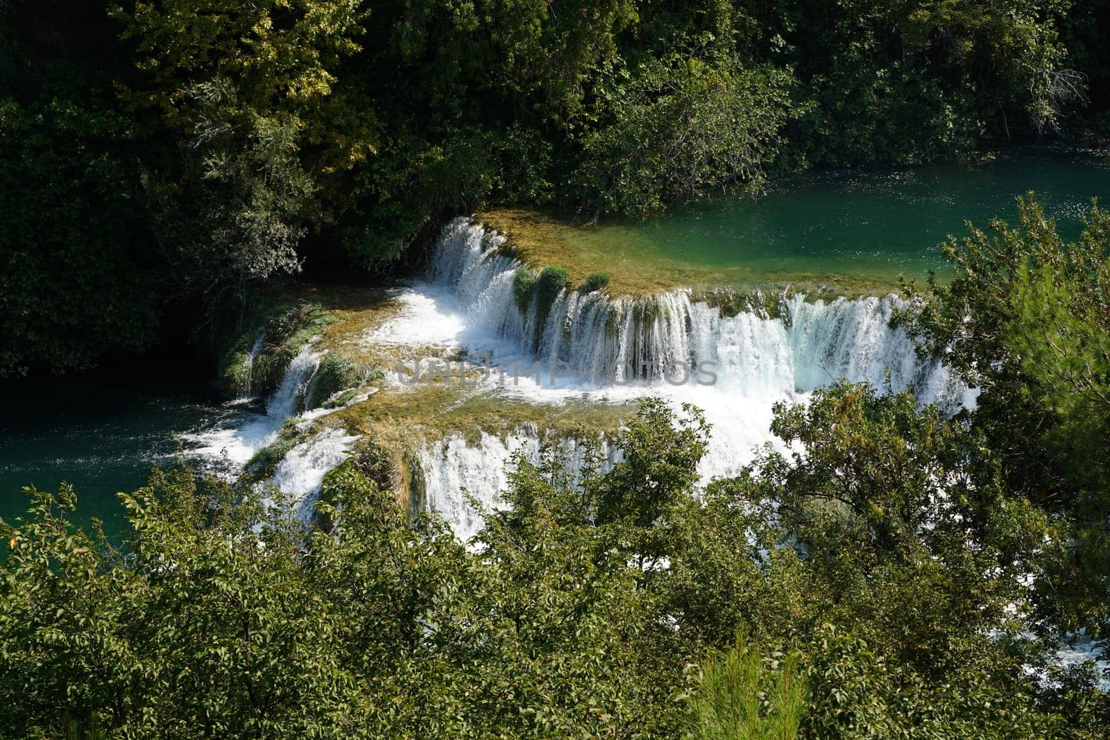 Krka Waterfalls in Croatia