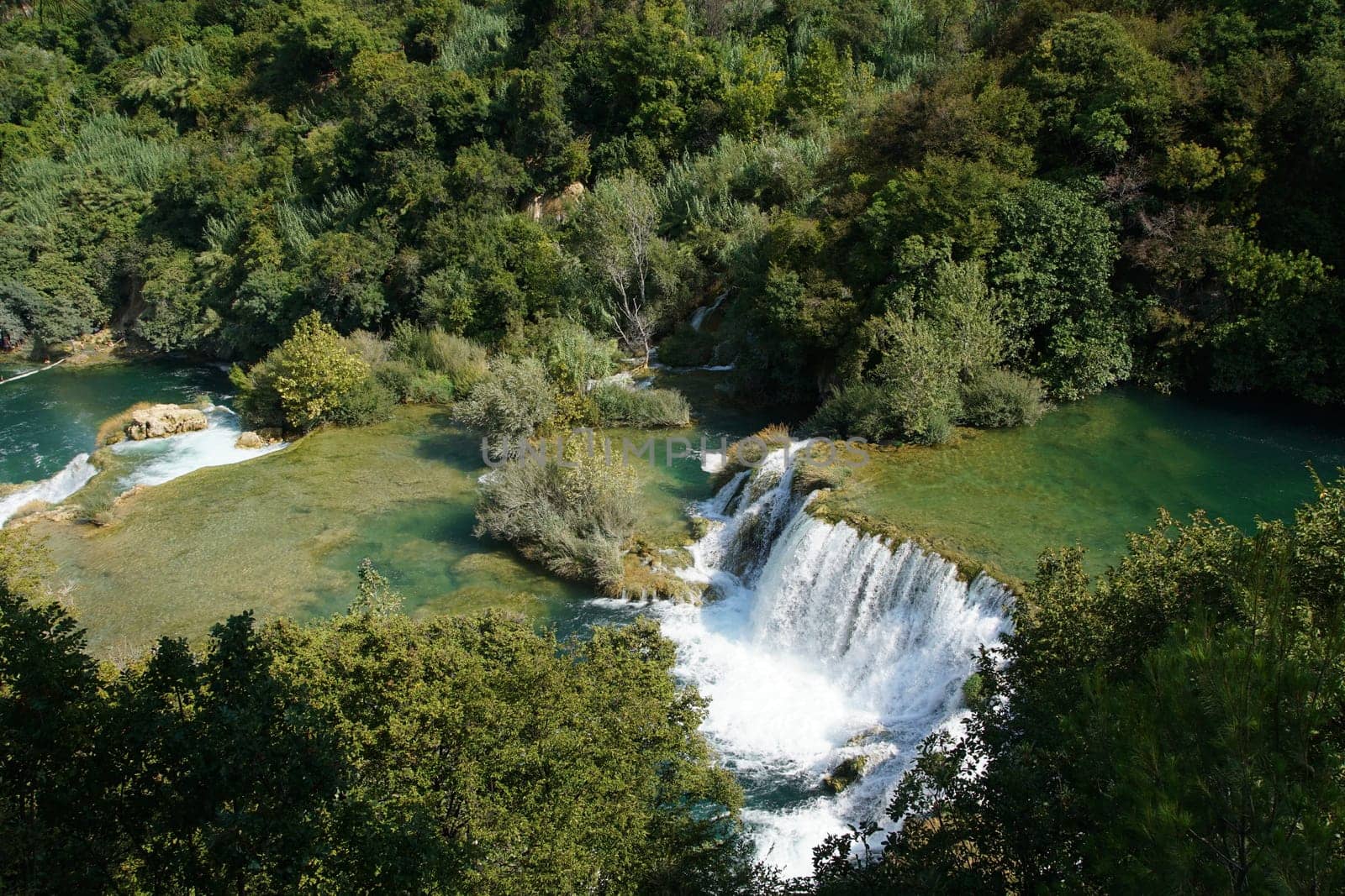 Krka Waterfalls in Croatia