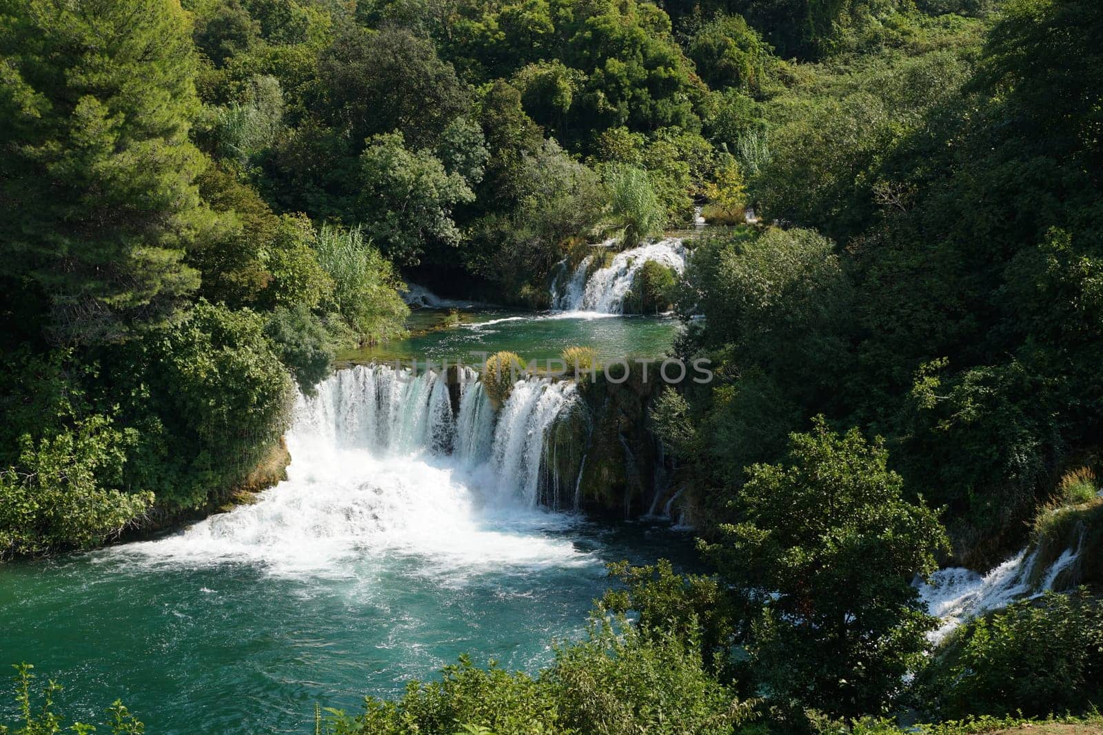 Krka Waterfalls in Croatia