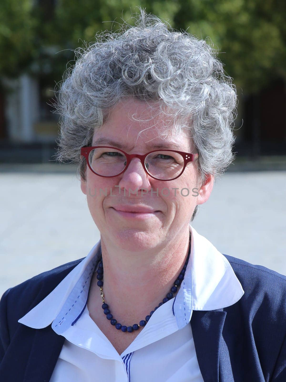 Anne-Marie Keding (CDU) Minister of Justice of the State of Saxony-Anhalt at the demonstration "Defending the Action Programme Together"" on 30.09.2016 on Magdeburg Cathedral Square"