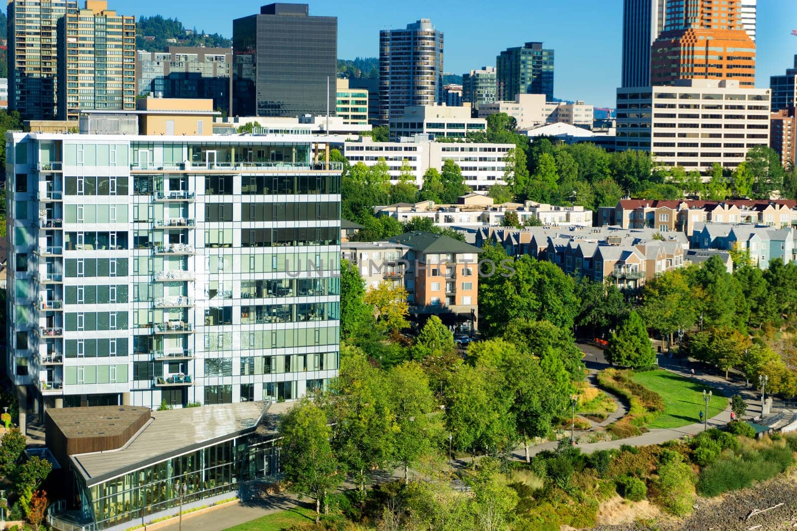 Beautiful view of Portland, Oregon