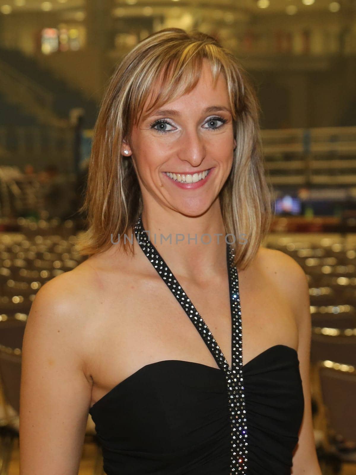 Singer and actress Marie Mattheus at the SES Box Gala on 12.11.2016 in the GETEC Arena Magdeburg