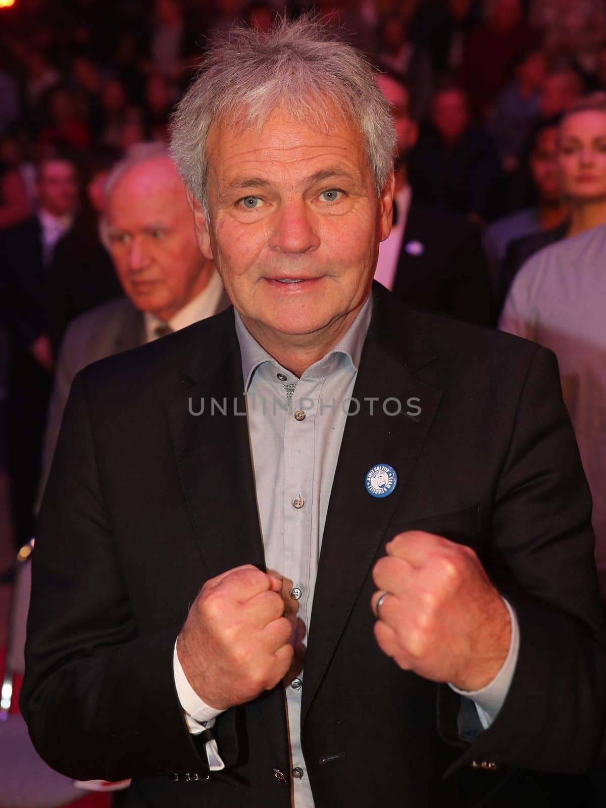 Footballer Jürgen - POMME-Pommerenke ( 1.FC Magdeburg) Guest of Honour at the SES-Box-Gala on 12.11.2016 in the GETEC Arena Magdeburg