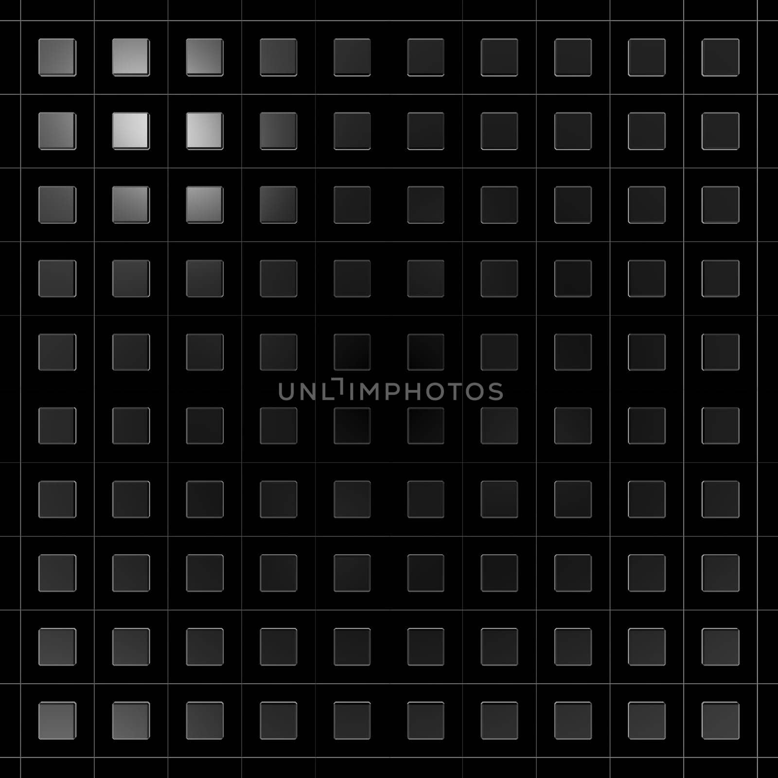 The 3d rendering simple background with rhombs