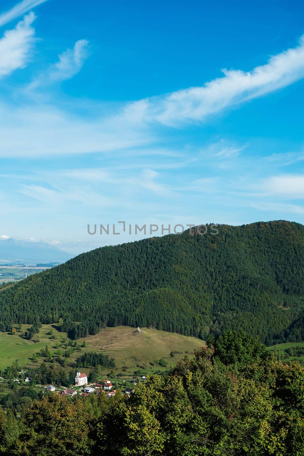 Village in Valley, Slovakia