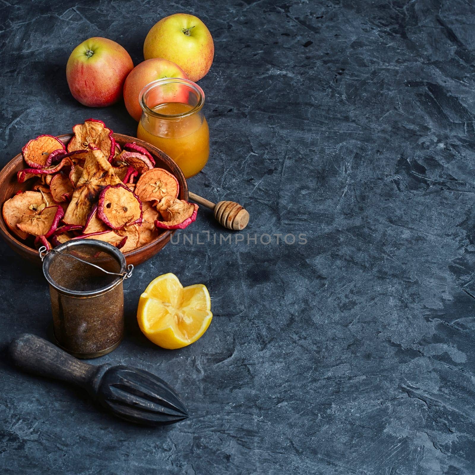 Alternative cough and cold kit hot teas with lemon,herbs and berries