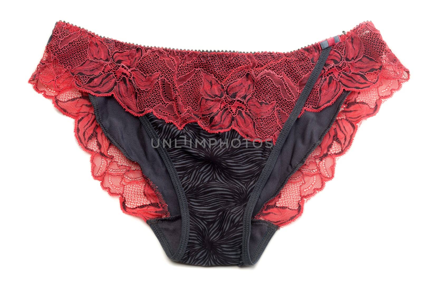 lacy panties. Isolate on white.