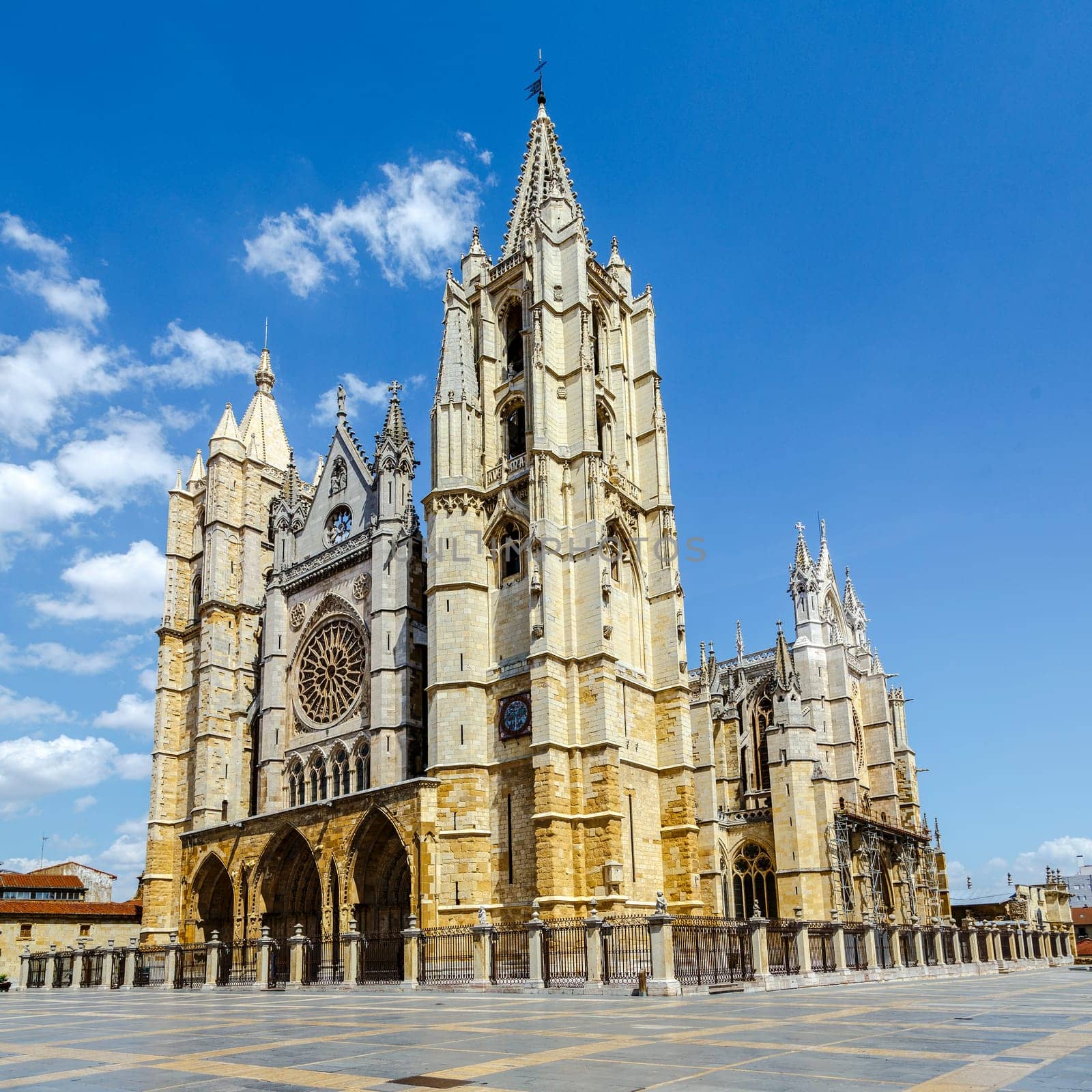 Gothic Cathedral of Leon, Spain, Europe