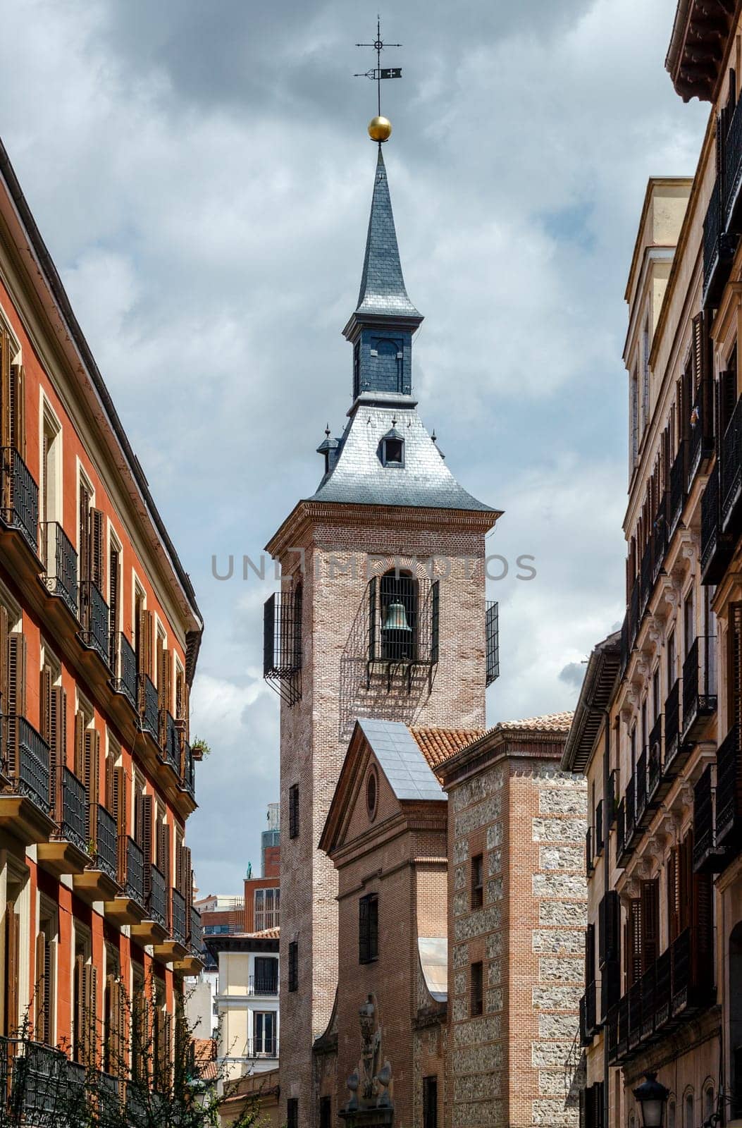 Church of San Gines de Arles is situated on the Calle Arenal, it is one of the oldest churches of madrid - Spain