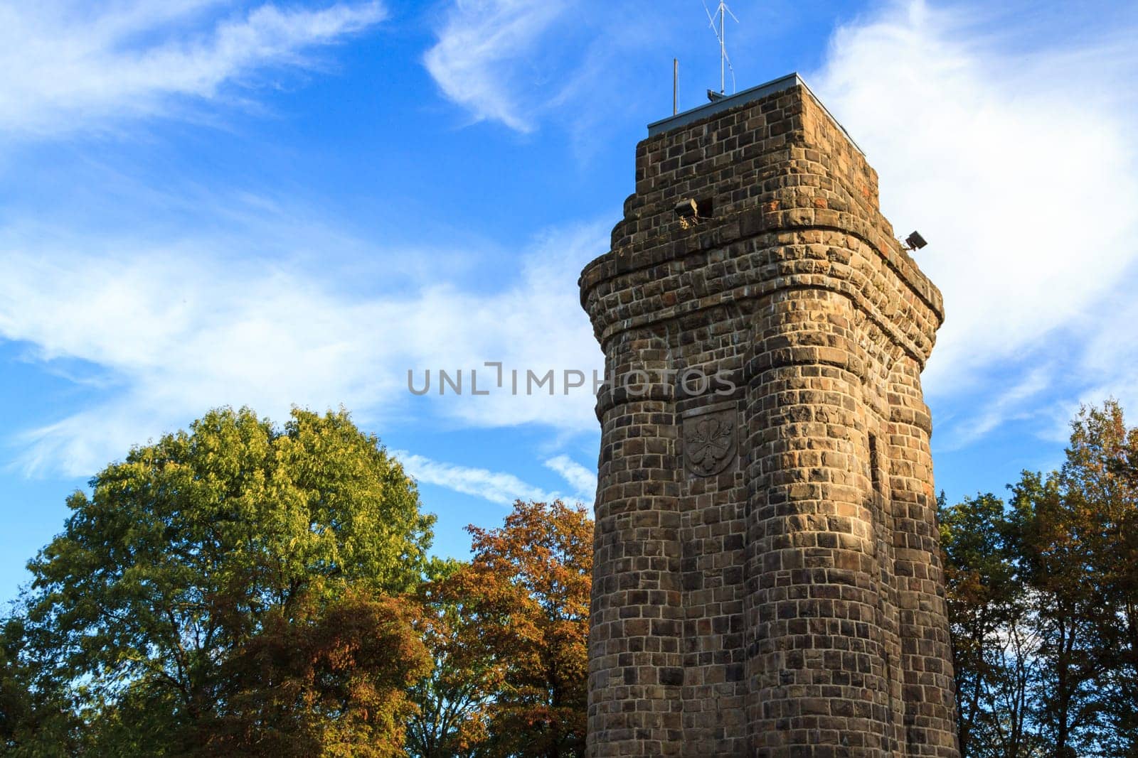 The Bismarck Tower in the Botanical Garden