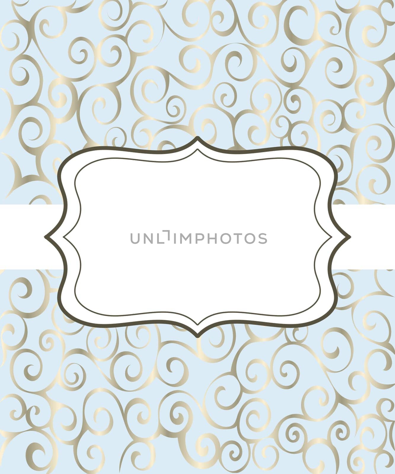 Vintage frame background invitation ornament. Vector  illustration.