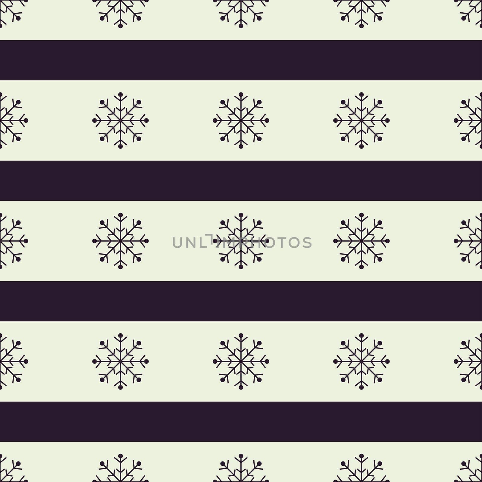 Christmas snowflakes seamless background. New year pattern vector illustration.
