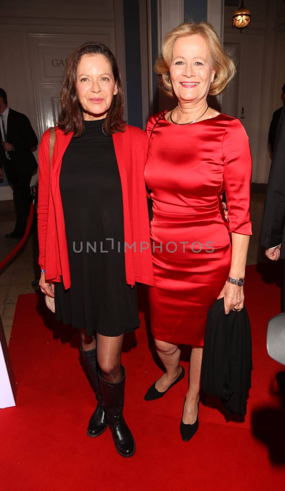 Angela Roy and Claudia Rieschel,. Movie meets Media 2016 at The Hotel Atlantic Kempinski,Hamburg on 28.11.2016..