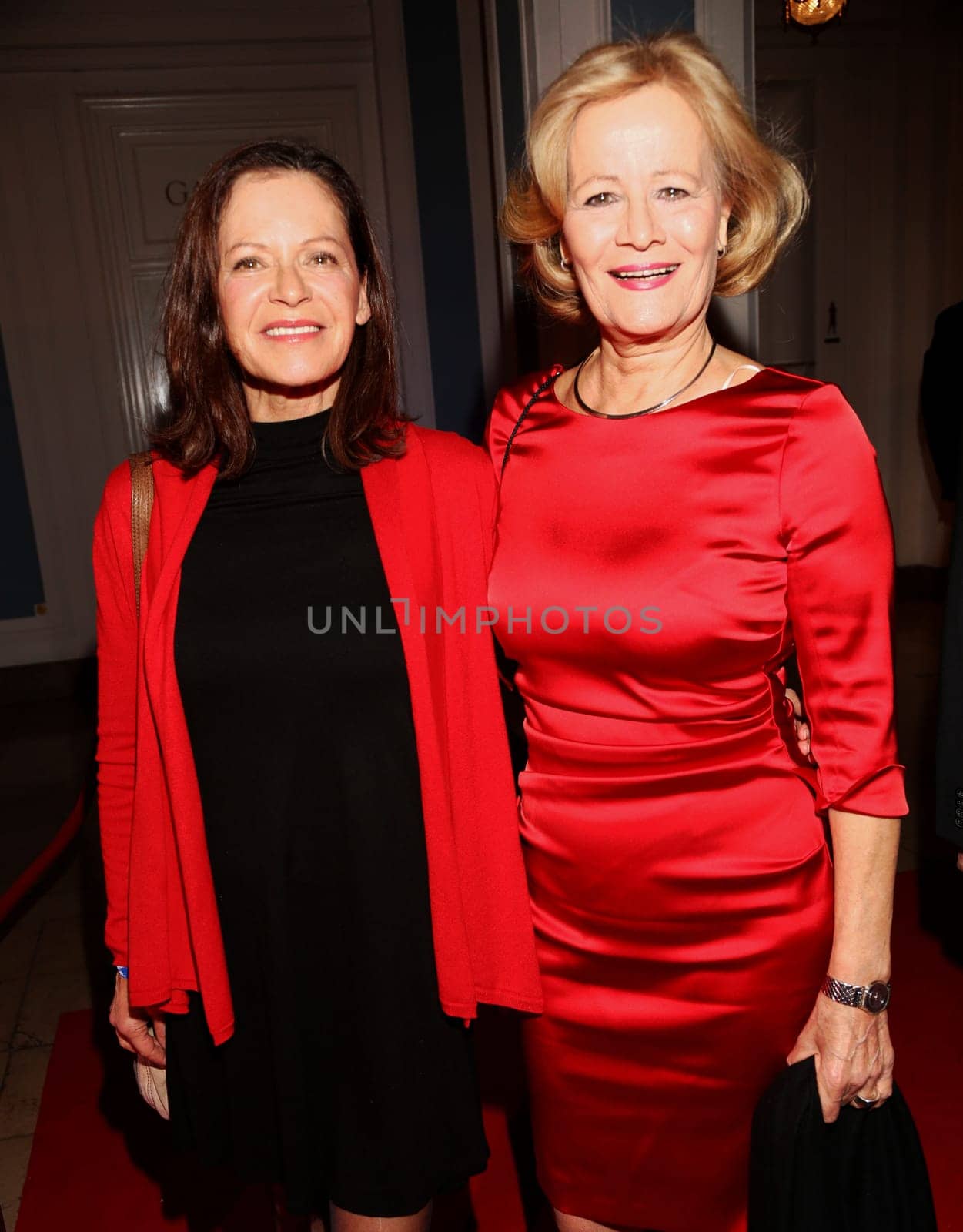 Angela Roy and Claudia Rieschel,. Movie meets Media 2016 at The Hotel Atlantic Kempinski,Hamburg on 28.11.2016..