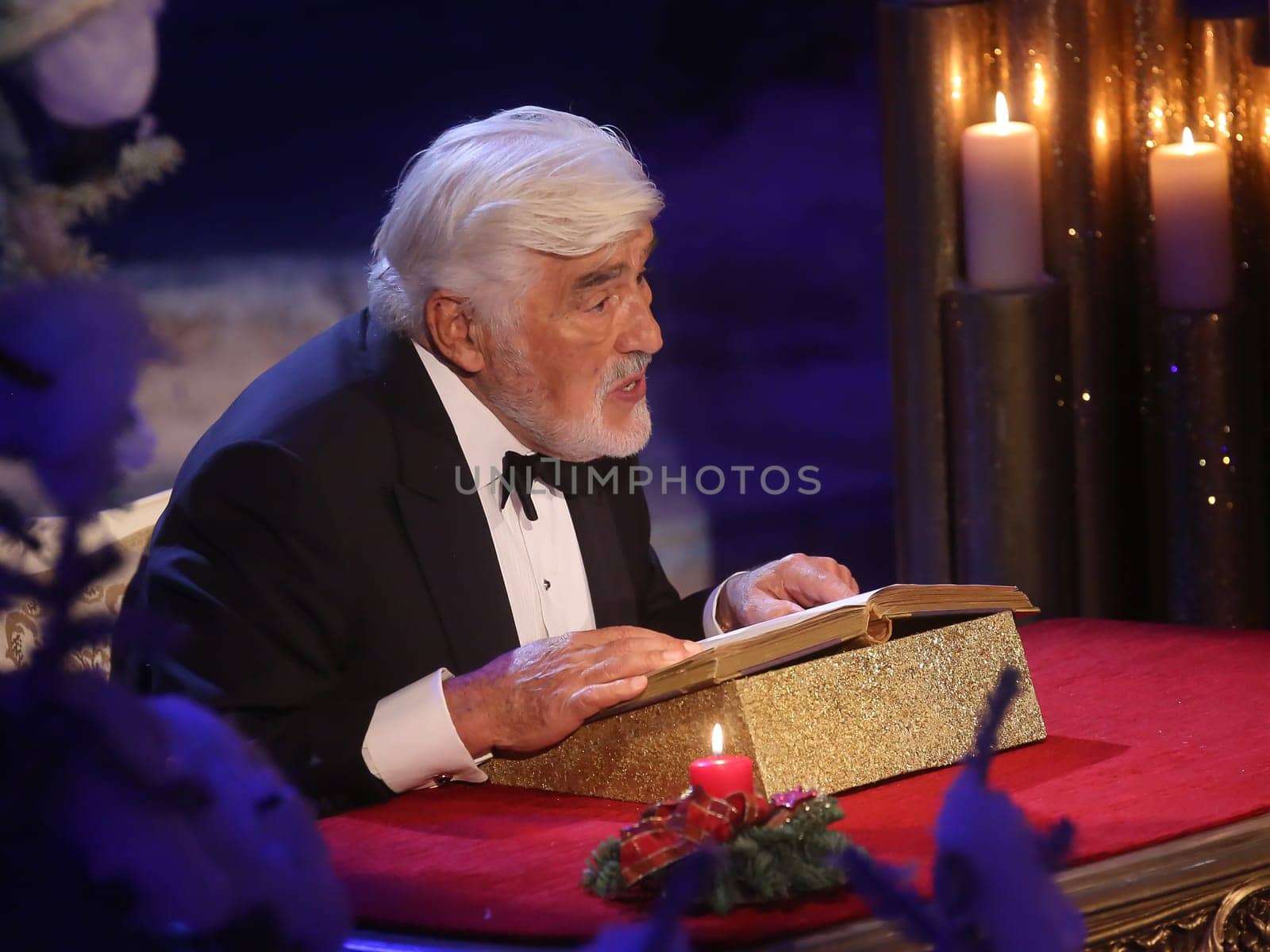 Actor Mario Adorf at the Advent Festival of 100,000 Lights 2016 in Suhl