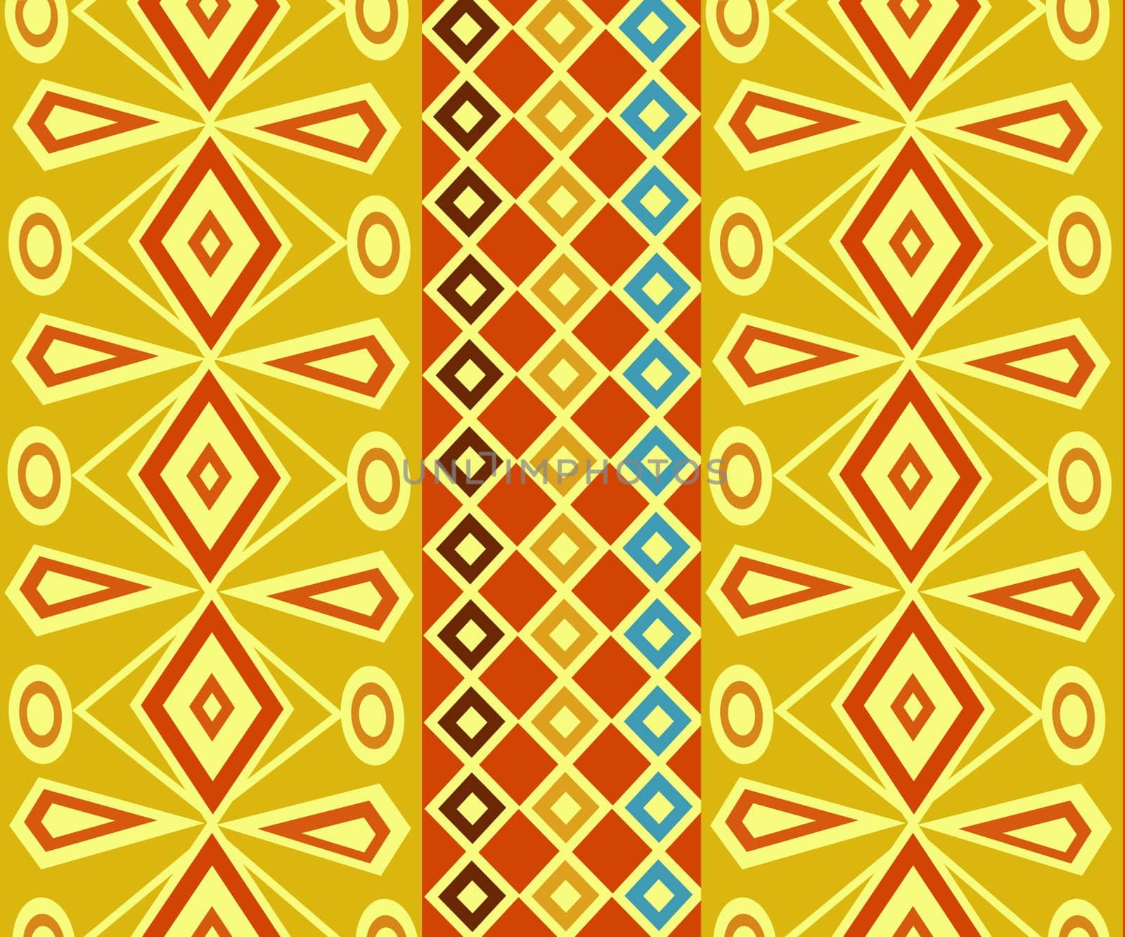 Ethnic Abstract bright pattern background. Vector illustration.