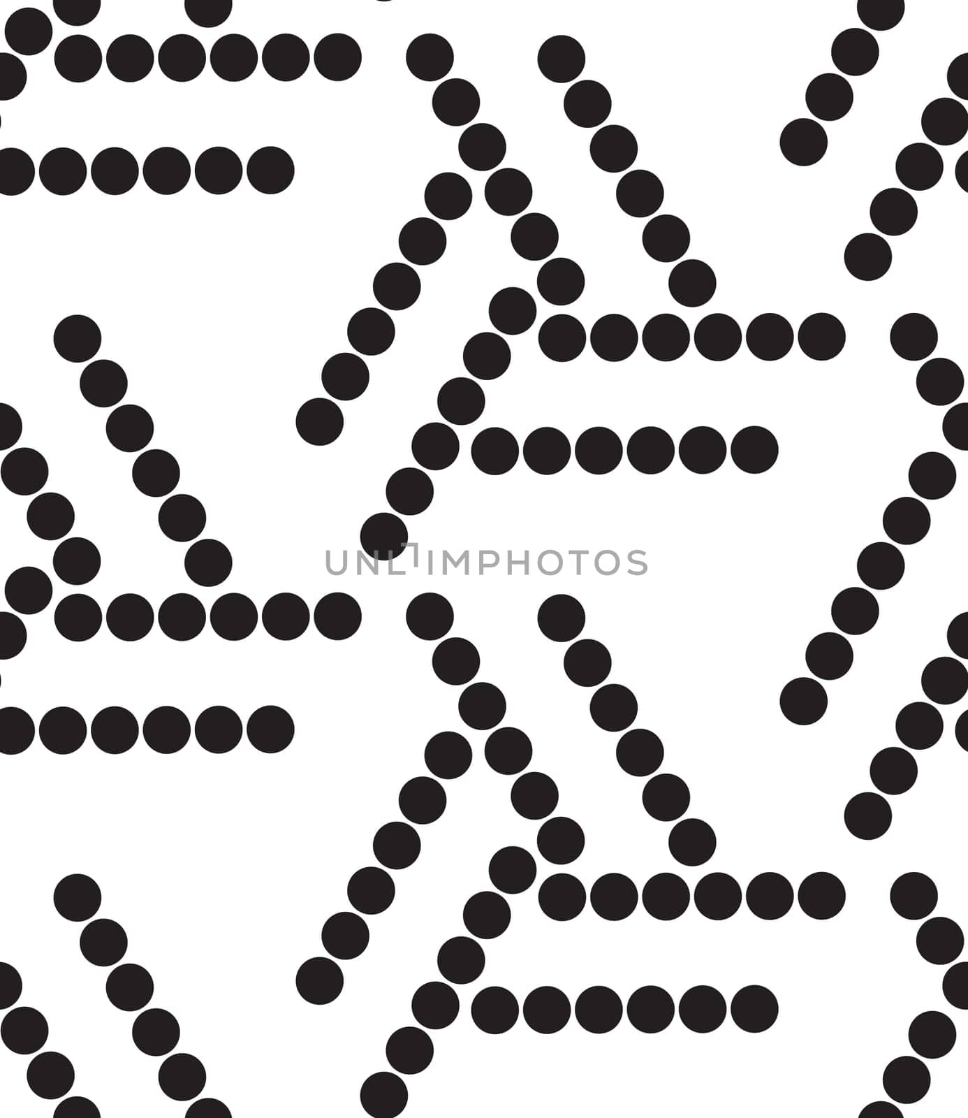Vector seamless pattern. Modern geometric texture. Repeating abstract background. dots, circles linear ornament