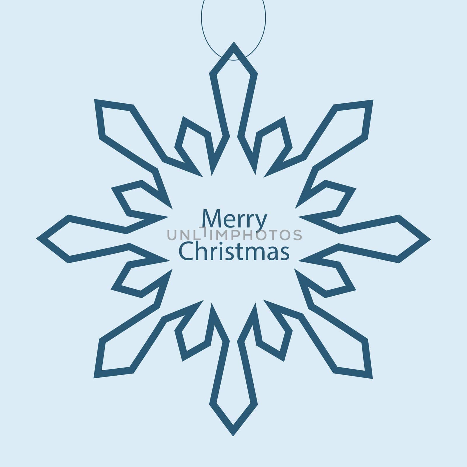 Christmas card background. New year vector illustration.