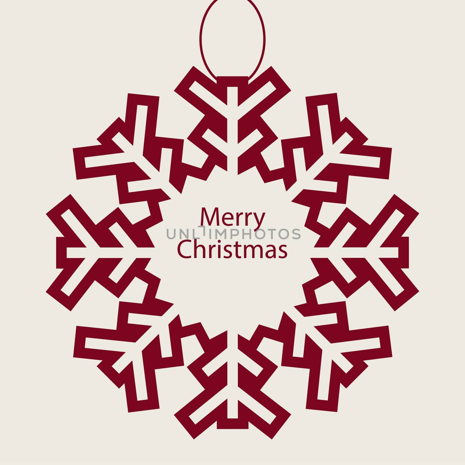 Christmas card background. New year vector illustration.