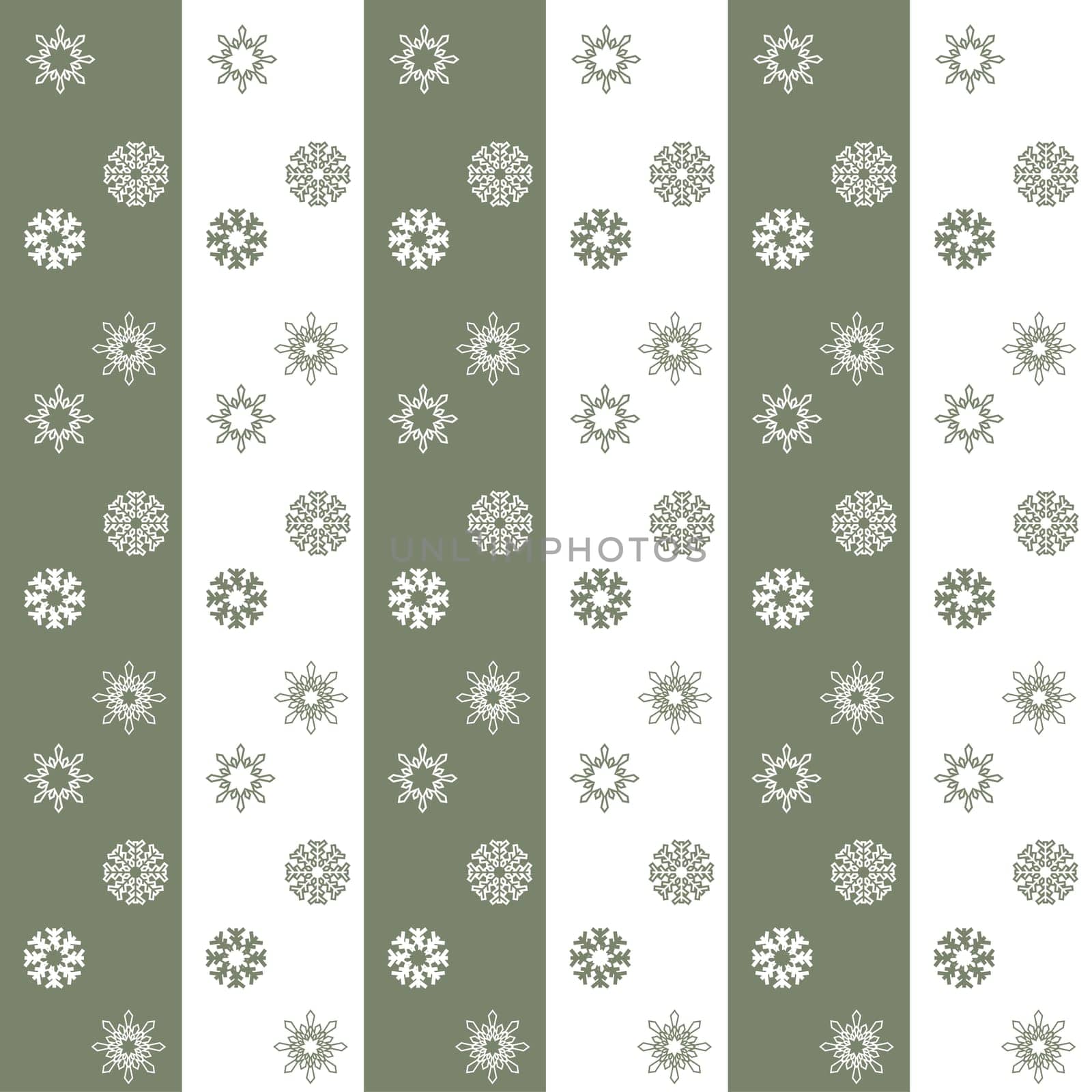 Christmas snowflakes seamless background. New year vector illustration.