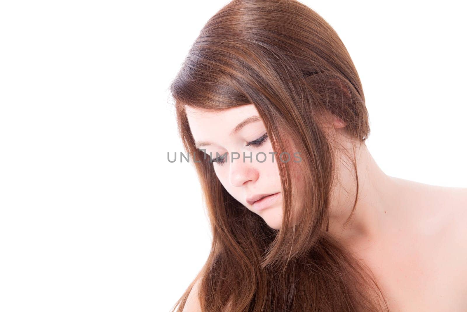 Young beauty woman whith a clear natural skin