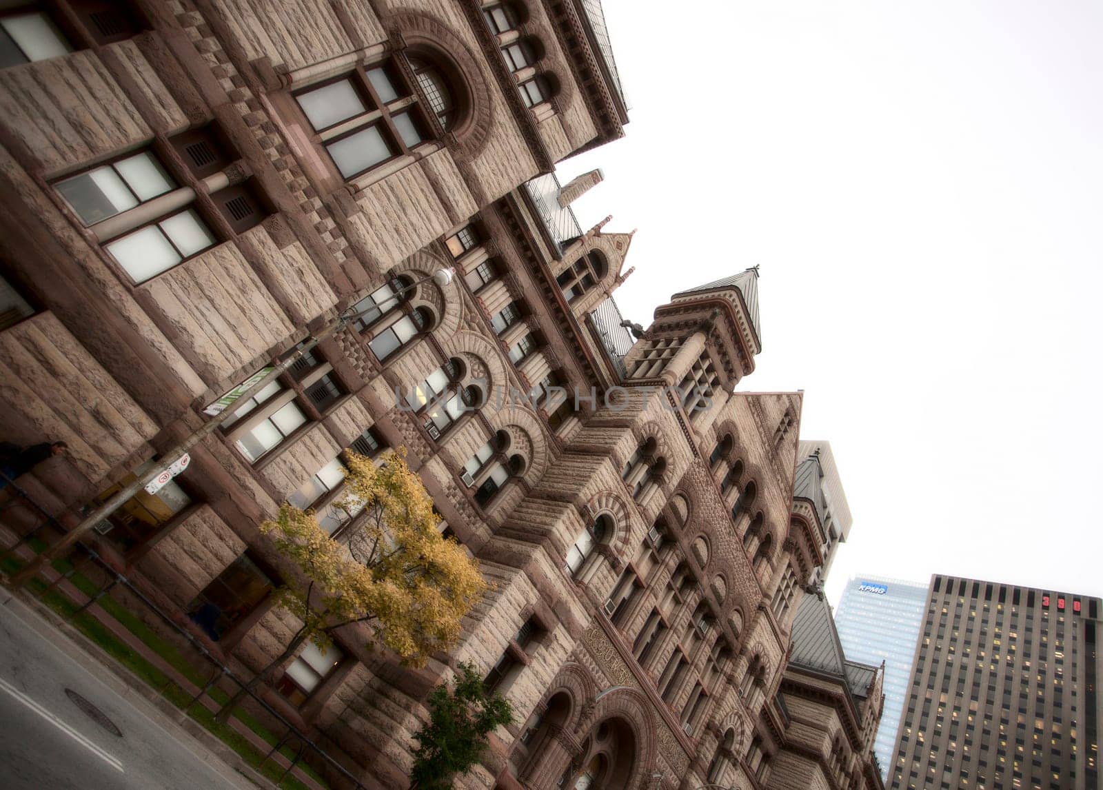old city hall Toronto downtown brownstone building