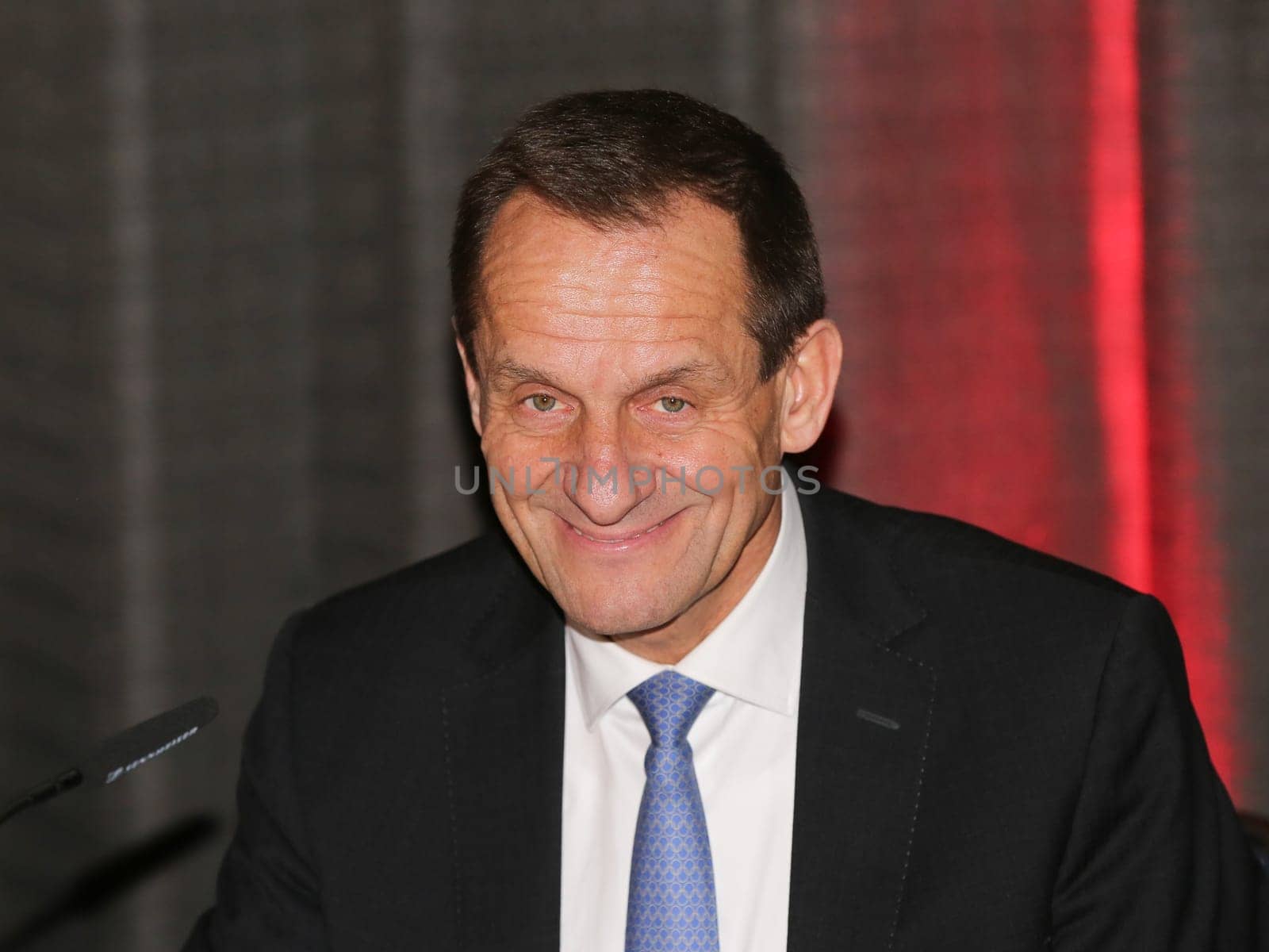 President of the German Olympic Sports Confederation (DOSB) Alfons Hörmann at the 13th General Assembly of the DOSB on 03.12.2016 in Magdeburg